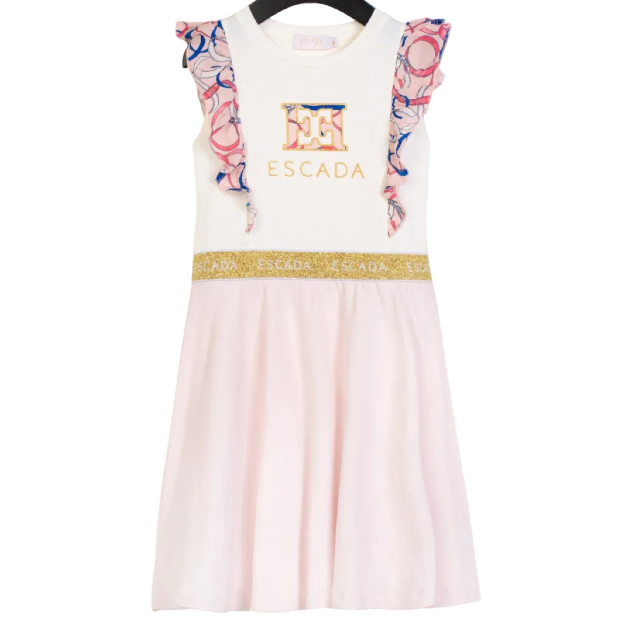 ESCADALogo Print Ruffled Dress4062176883555SAVANNA