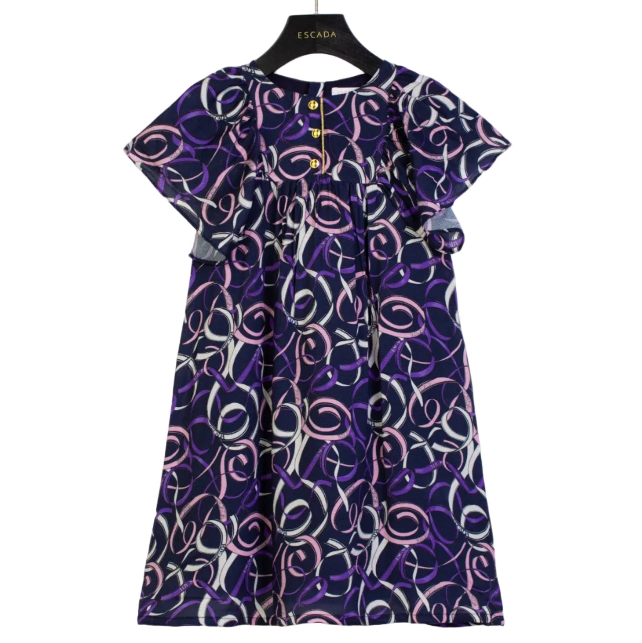 ESCADARuffled Flutter Dress4062176882671SAVANNA