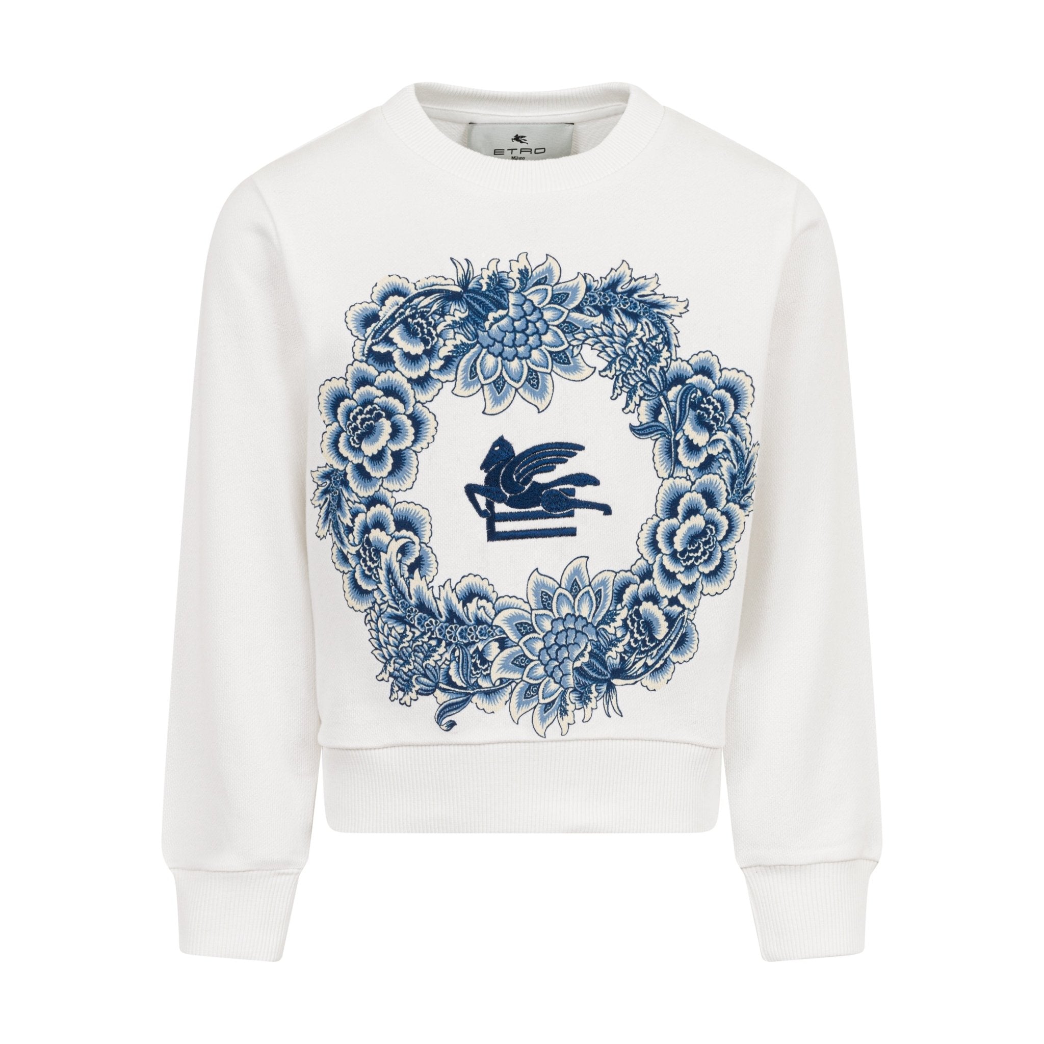 ETROFloral Embellished Pegasus Sweatshirt8059774009032SAVANNA