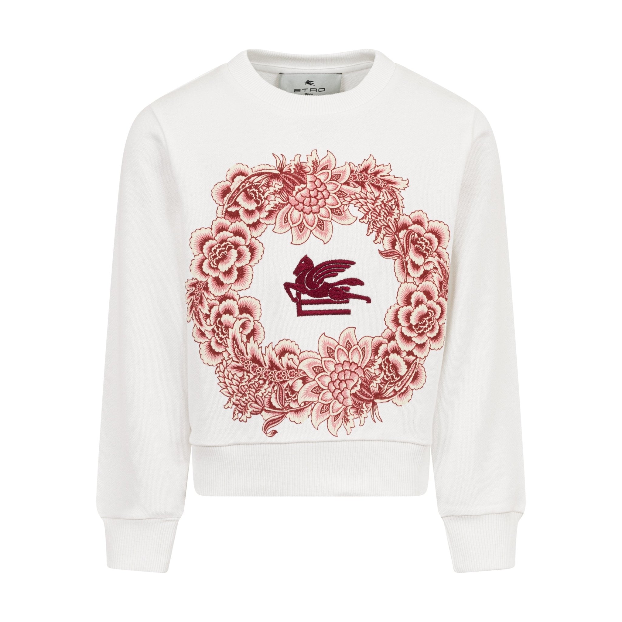 ETROFloral Embellished Pegasus Sweatshirt8059774009100SAVANNA