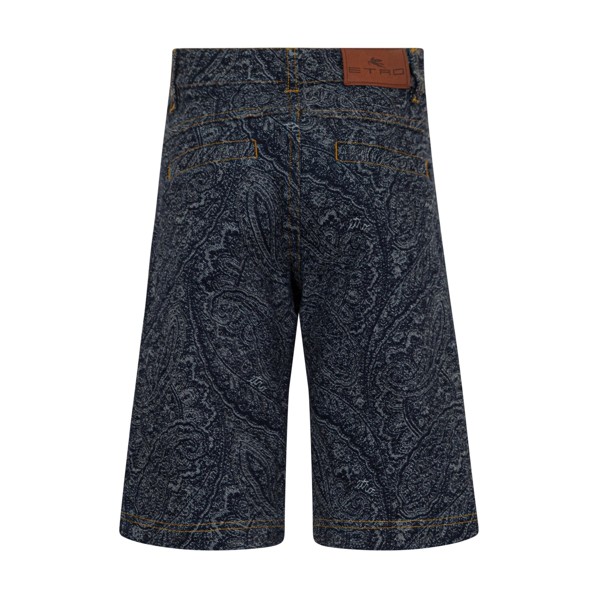 ETROPaisley Jacquard Denim Shorts8059774288604SAVANNA