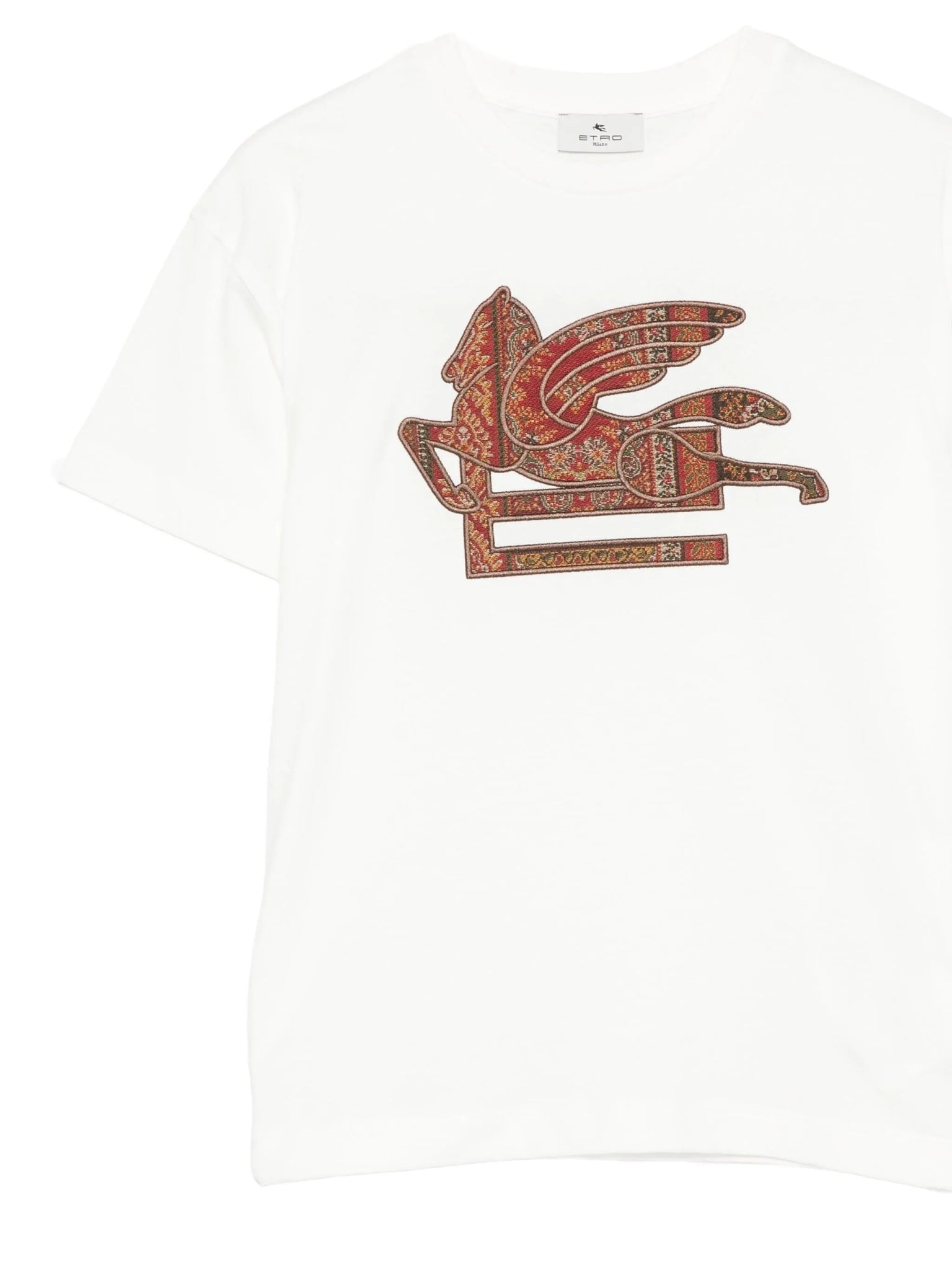 ETROPegaso Embellished Motif T-Shirt8059774022963SAVANNA