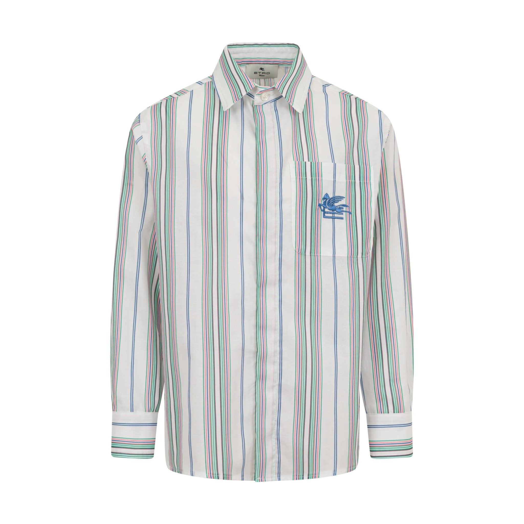 ETROPegaso Embroidered Striped Shirt8059774284828SAVANNA