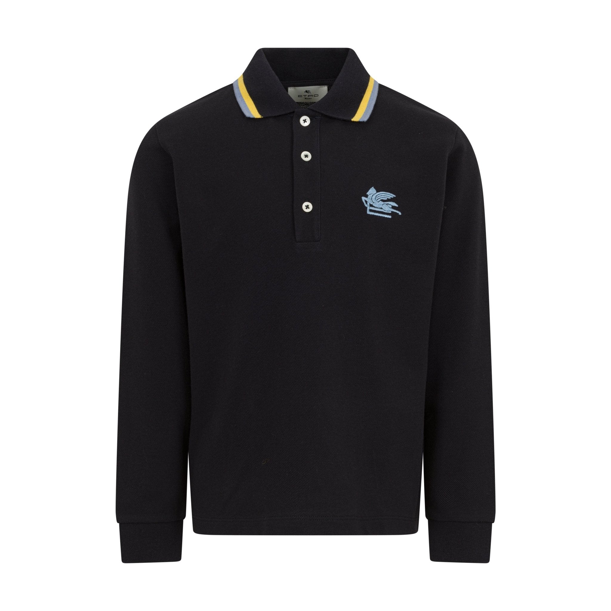 ETROPegasus Long Sleeve Poloshirt8059774024080SAVANNA
