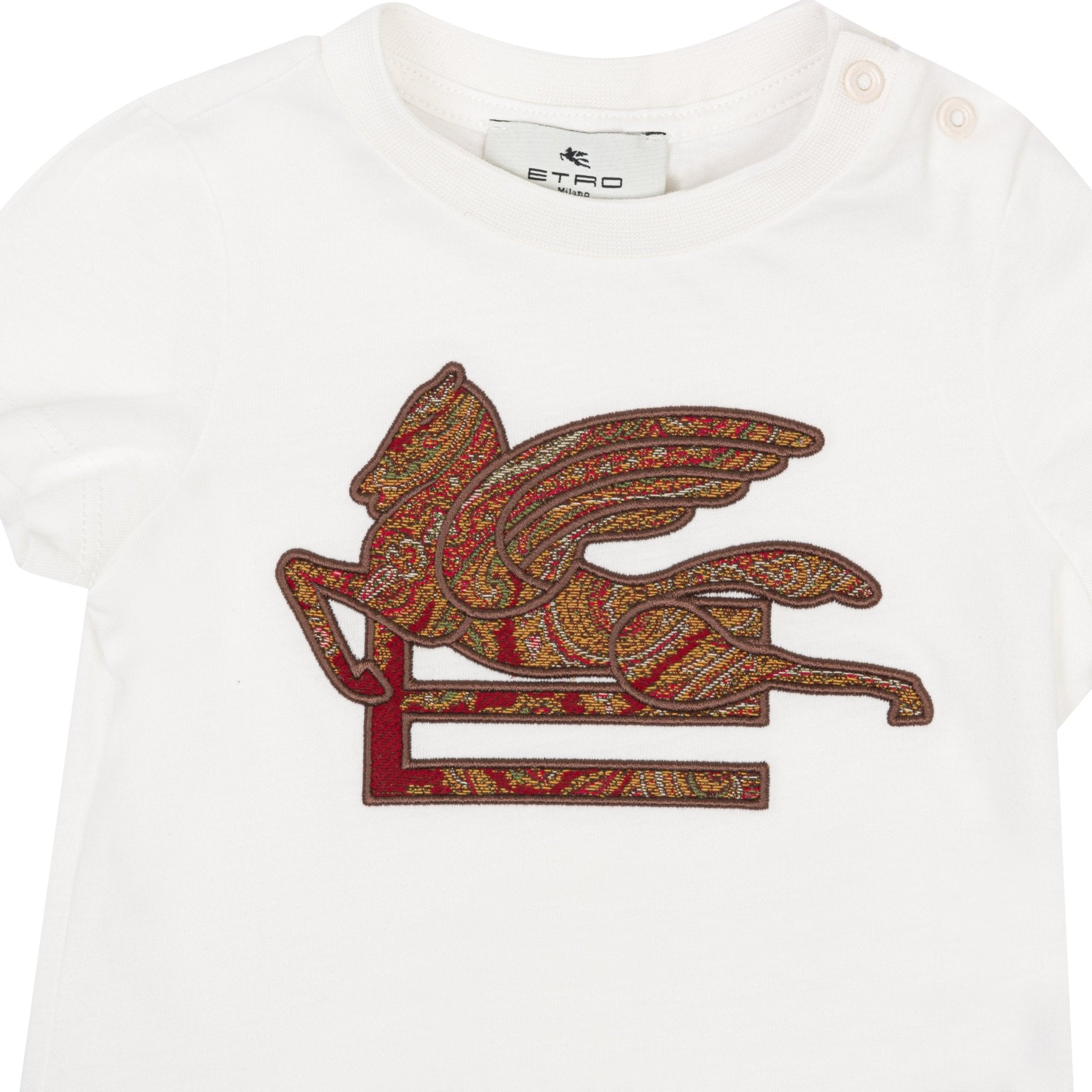 ETROPegasus Motif T-Shirt8059774020730SAVANNA
