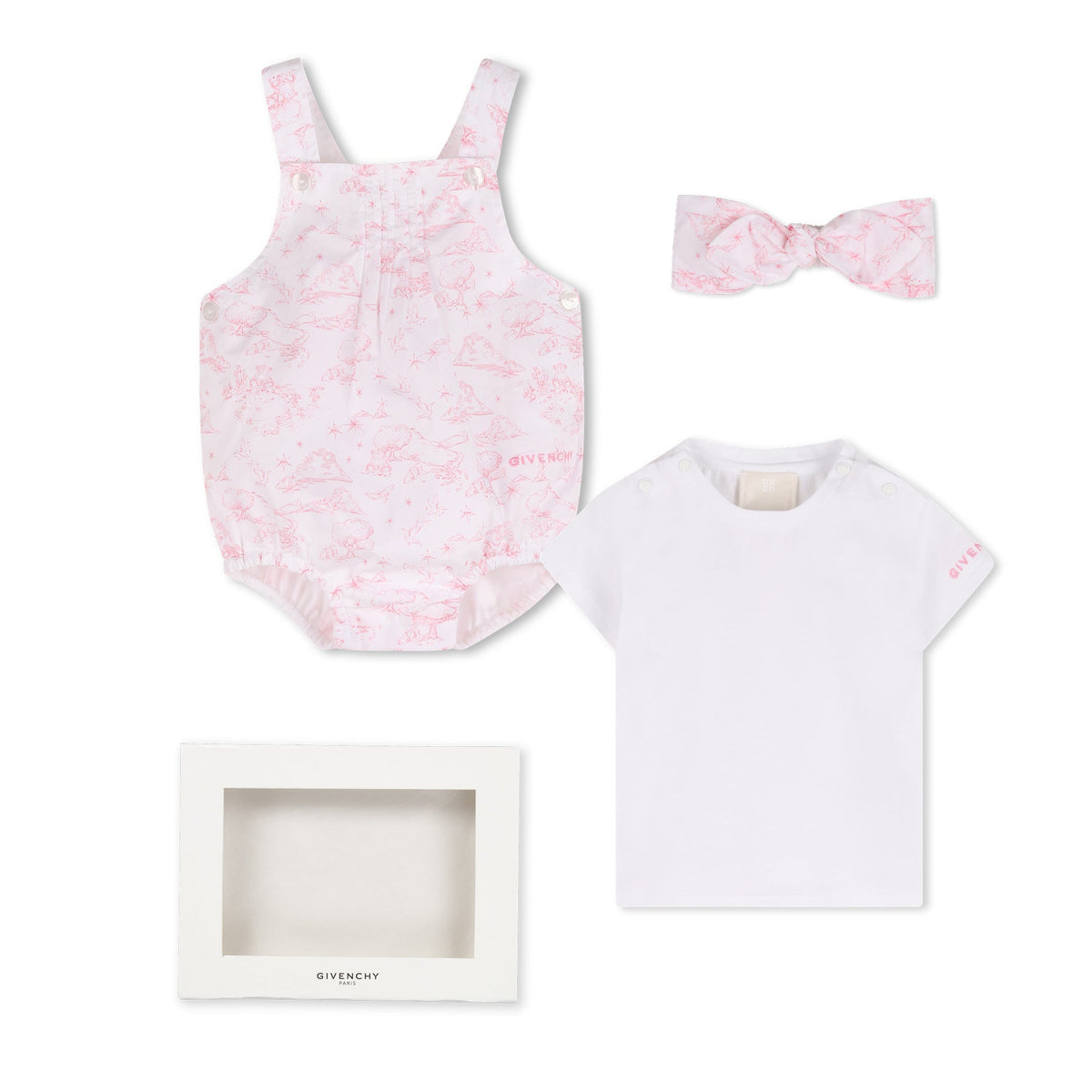 GIVENCHYToile de Jouy Romper SetSAVANNA