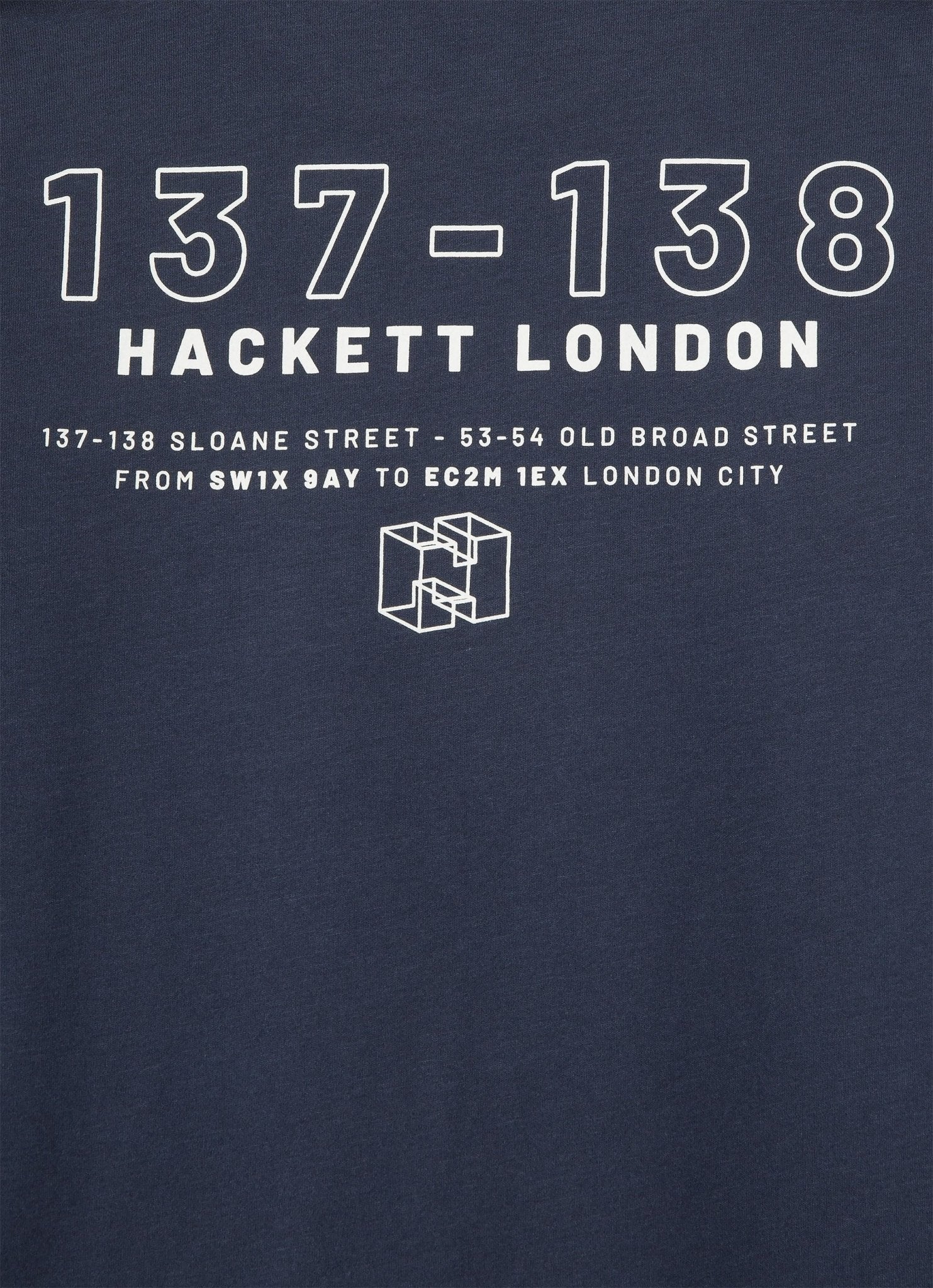 Hackett London137 - 138 Logo T-shirt5063261888003SAVANNA