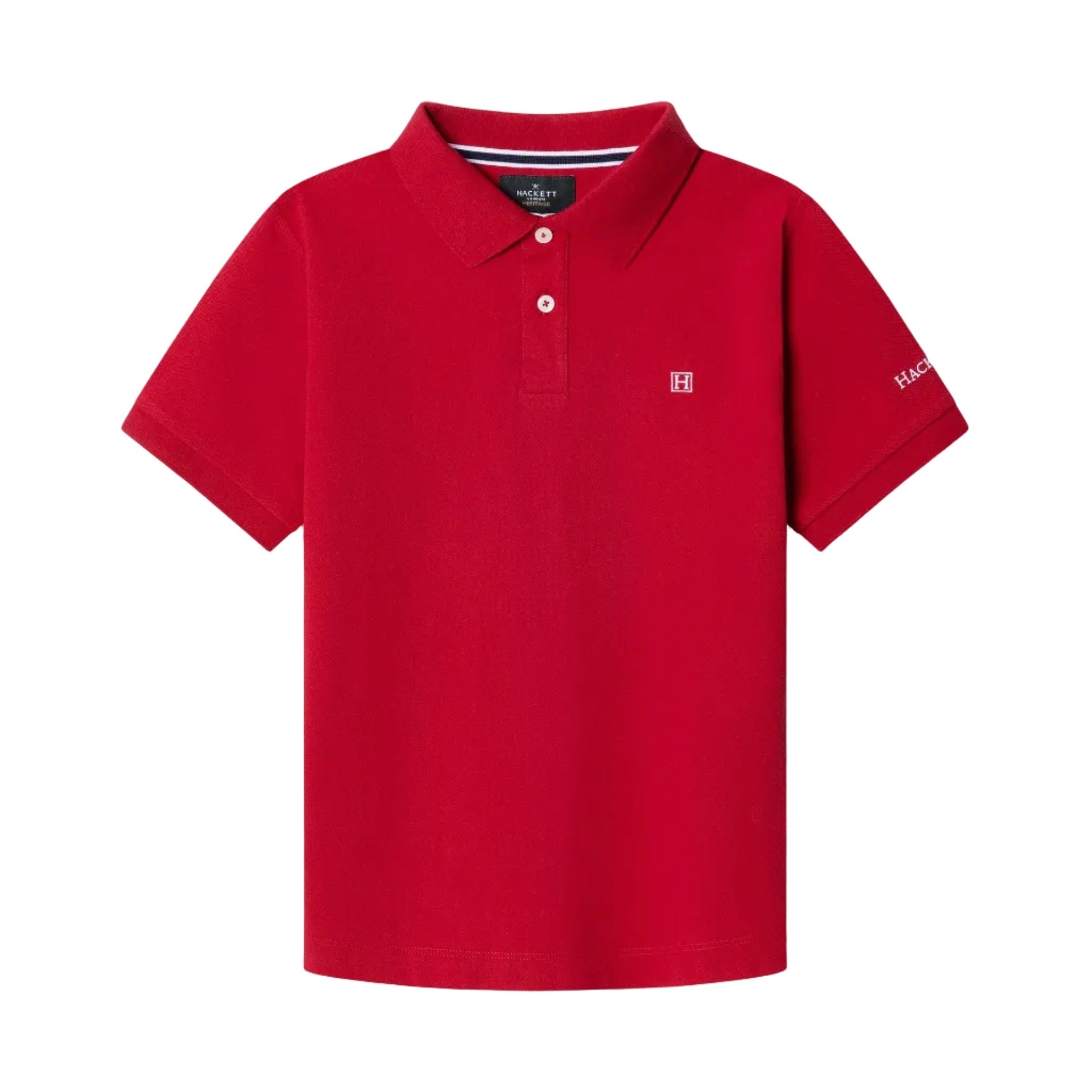 Hackett LondonClassic Fit H Stripe Polo Shirt5063698140934SAVANNA