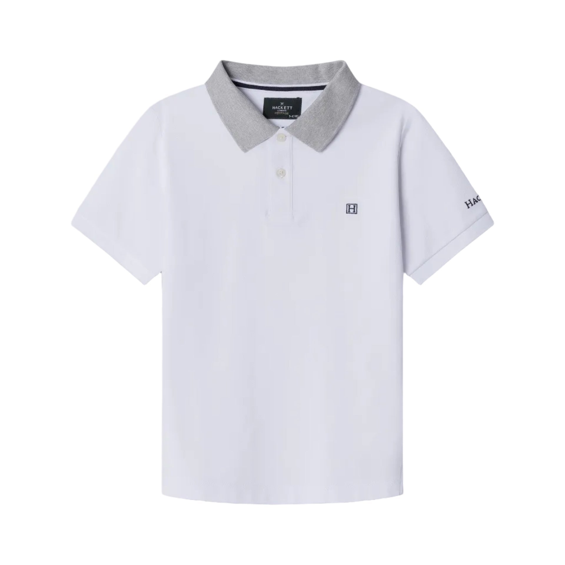 Hackett LondonClassic Fit H Stripe Polo Shirt5063698141177SAVANNA