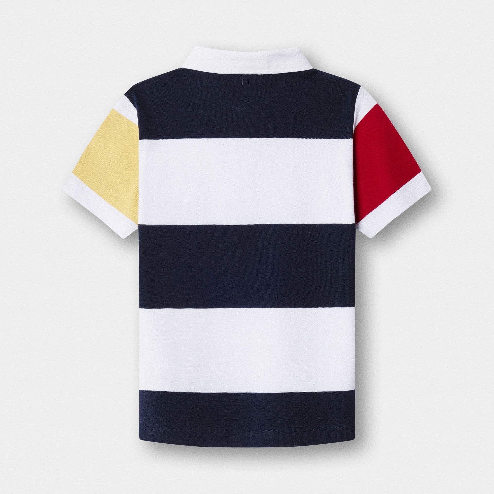 Hackett LondonClassic Striped Pique Rugby Shirt5063698145977SAVANNA