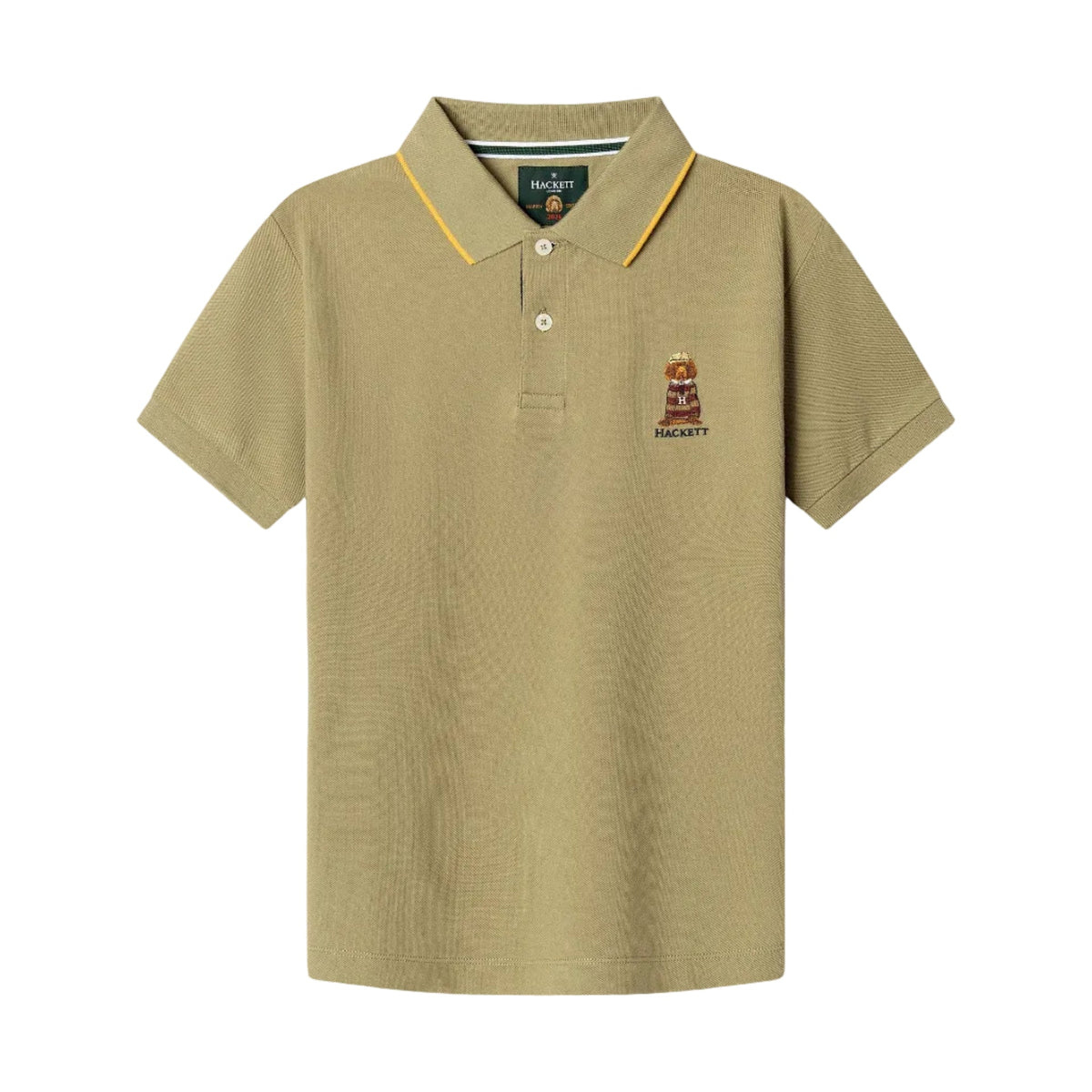 Hackett LondonHarry Logo Polo Shirt5063698400878SAVANNA