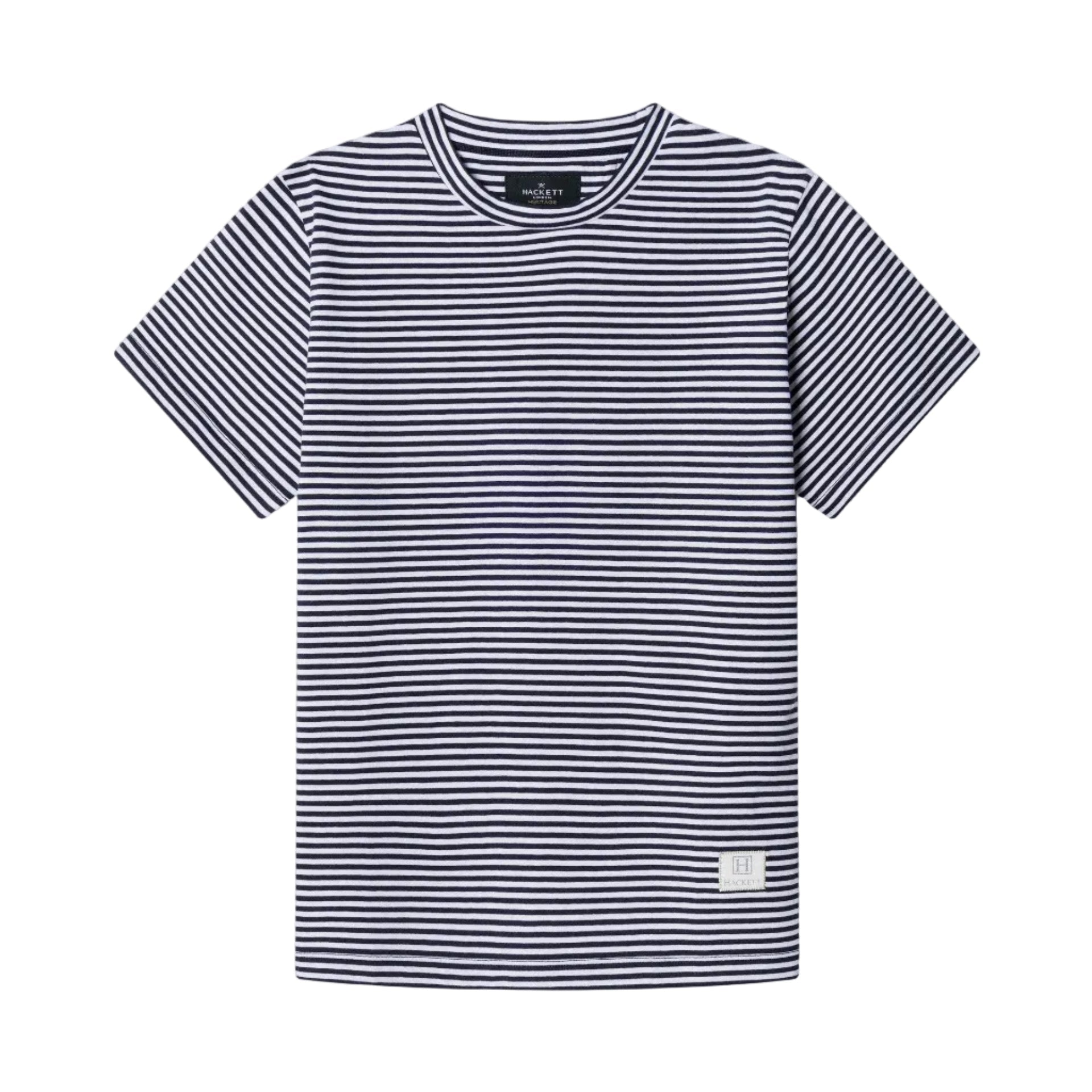 Hackett LondonHeritage H Stripe T-Shirt5063698142853SAVANNA