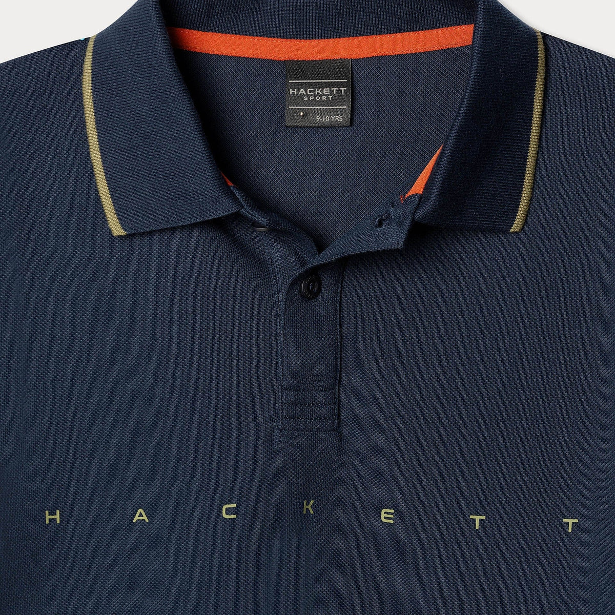 Hackett LondonHS Logo Polo Shirt5063698374971SAVANNA