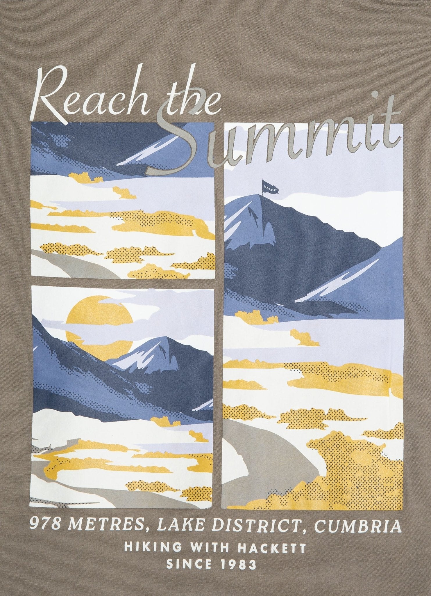 Hackett LondonScenery Logo Tee T-shirt5063261887129SAVANNA