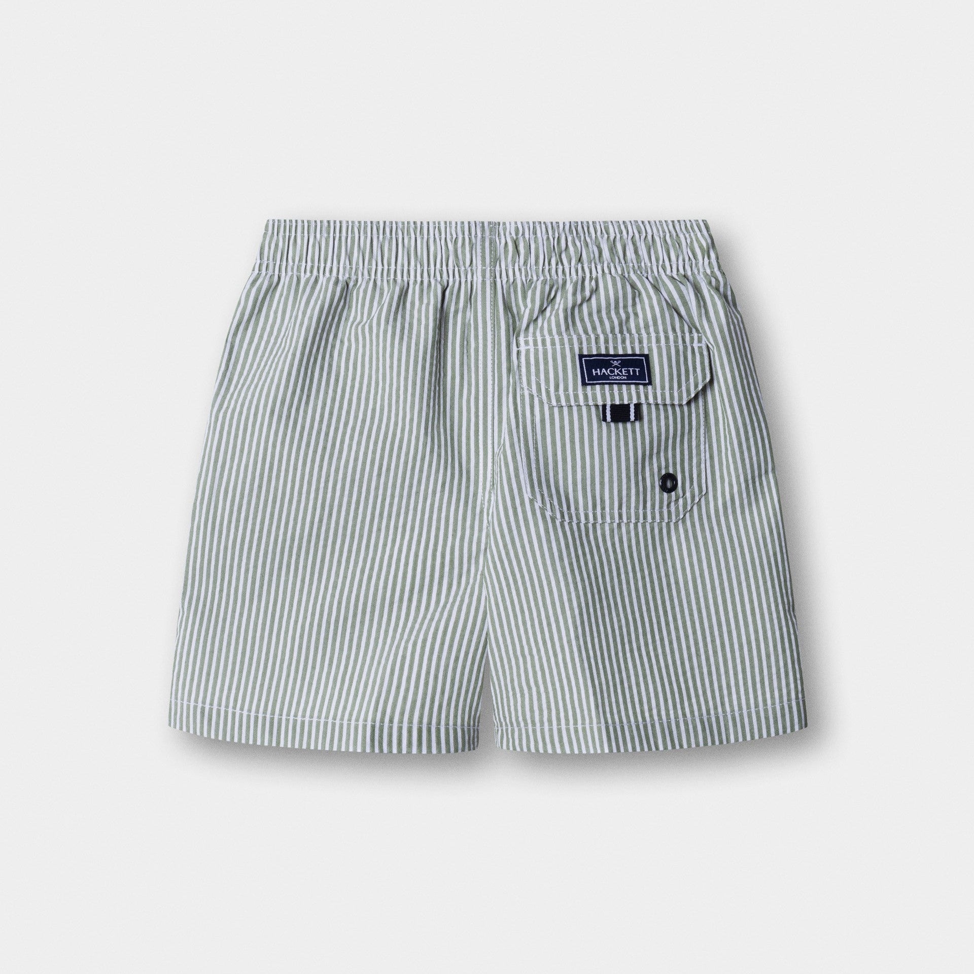 Hackett LondonSeersucker Swim TrunksSAVANNA