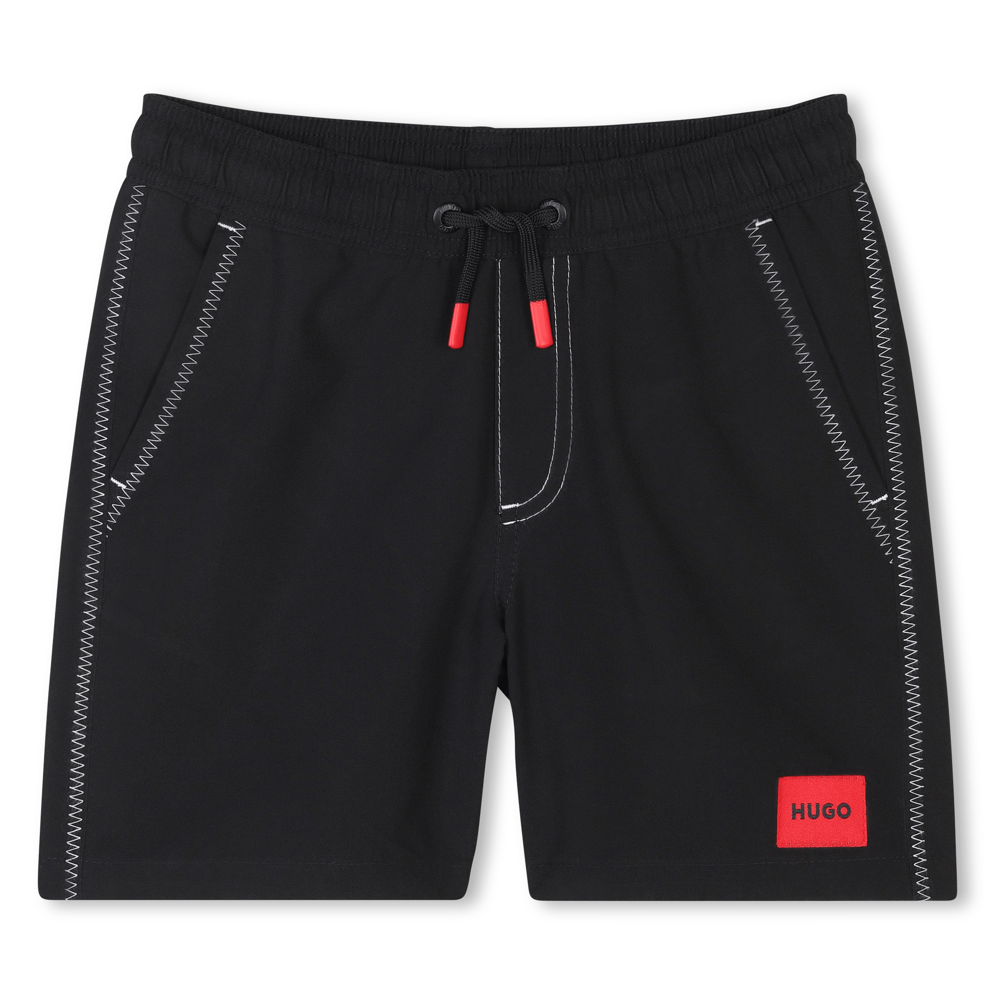 HUGOLogo Patch Swim Shorts3617165392139SAVANNA