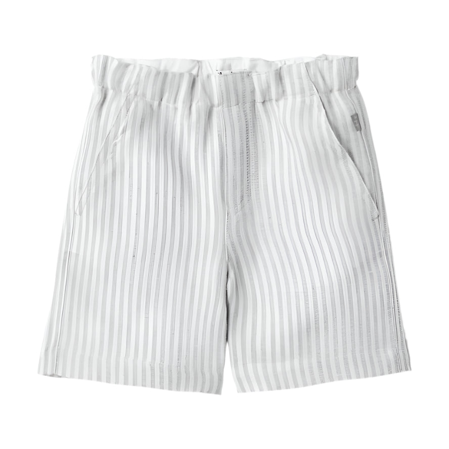 Il GufoLinen Bermuda ShortsSAVANNA