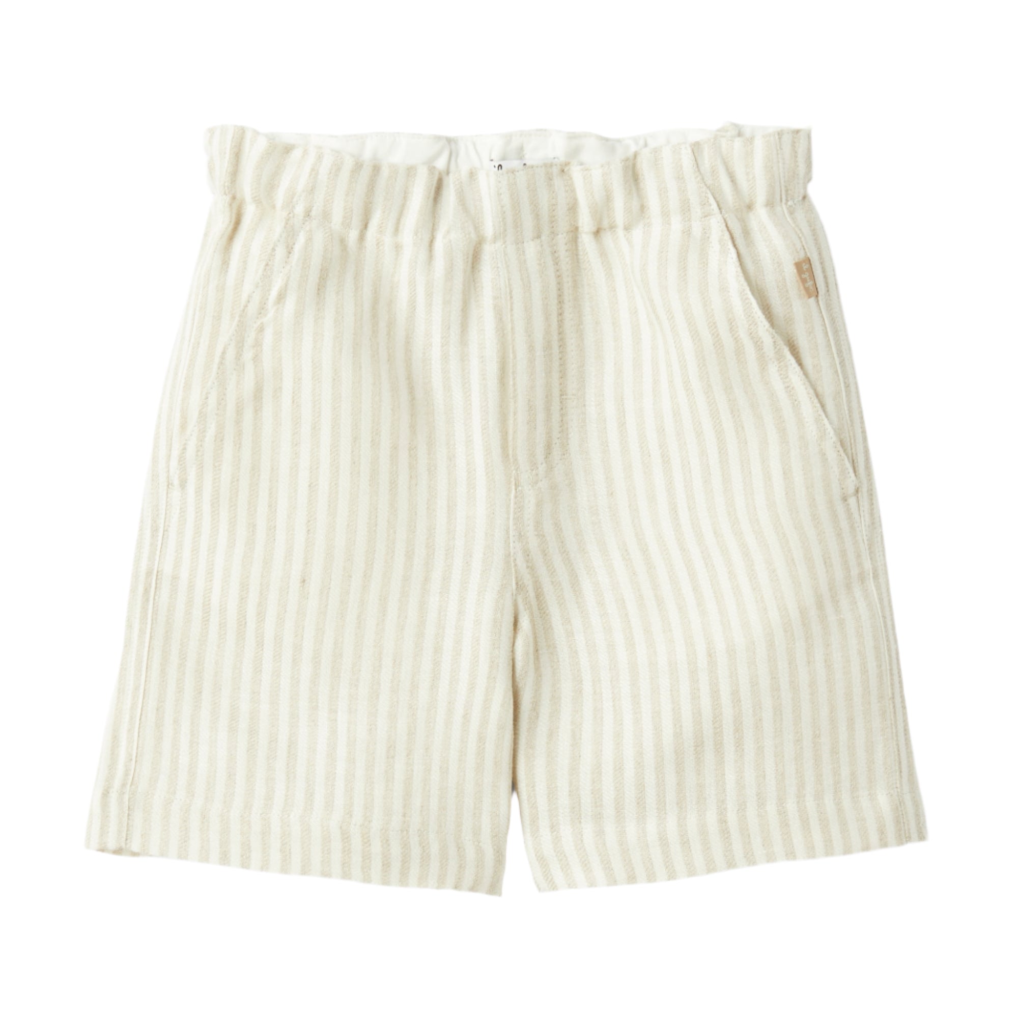 Il GufoLinen Bermuda ShortsSAVANNA