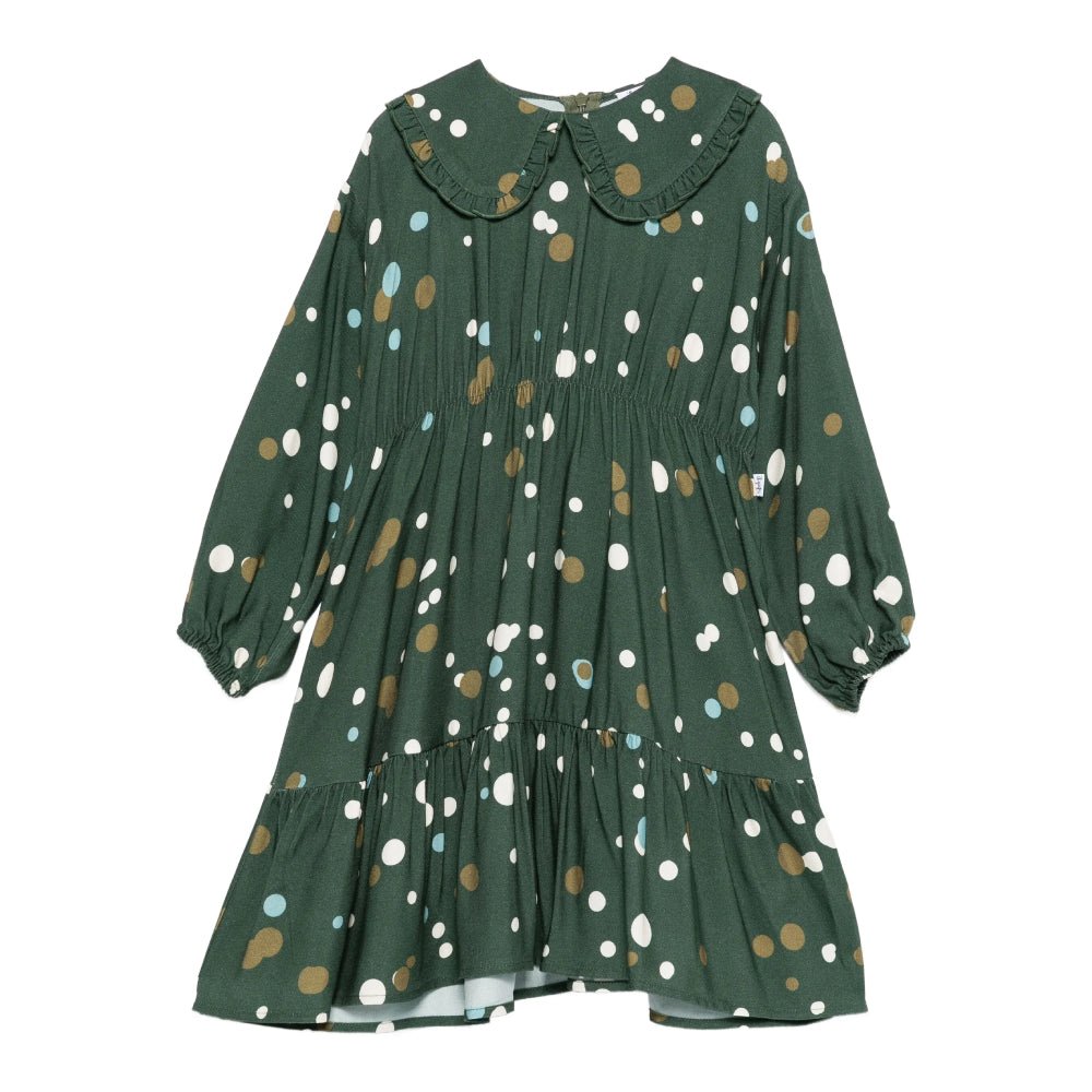 Il GufoPolka Dot Ruffled Collar Dress8053785830289SAVANNA