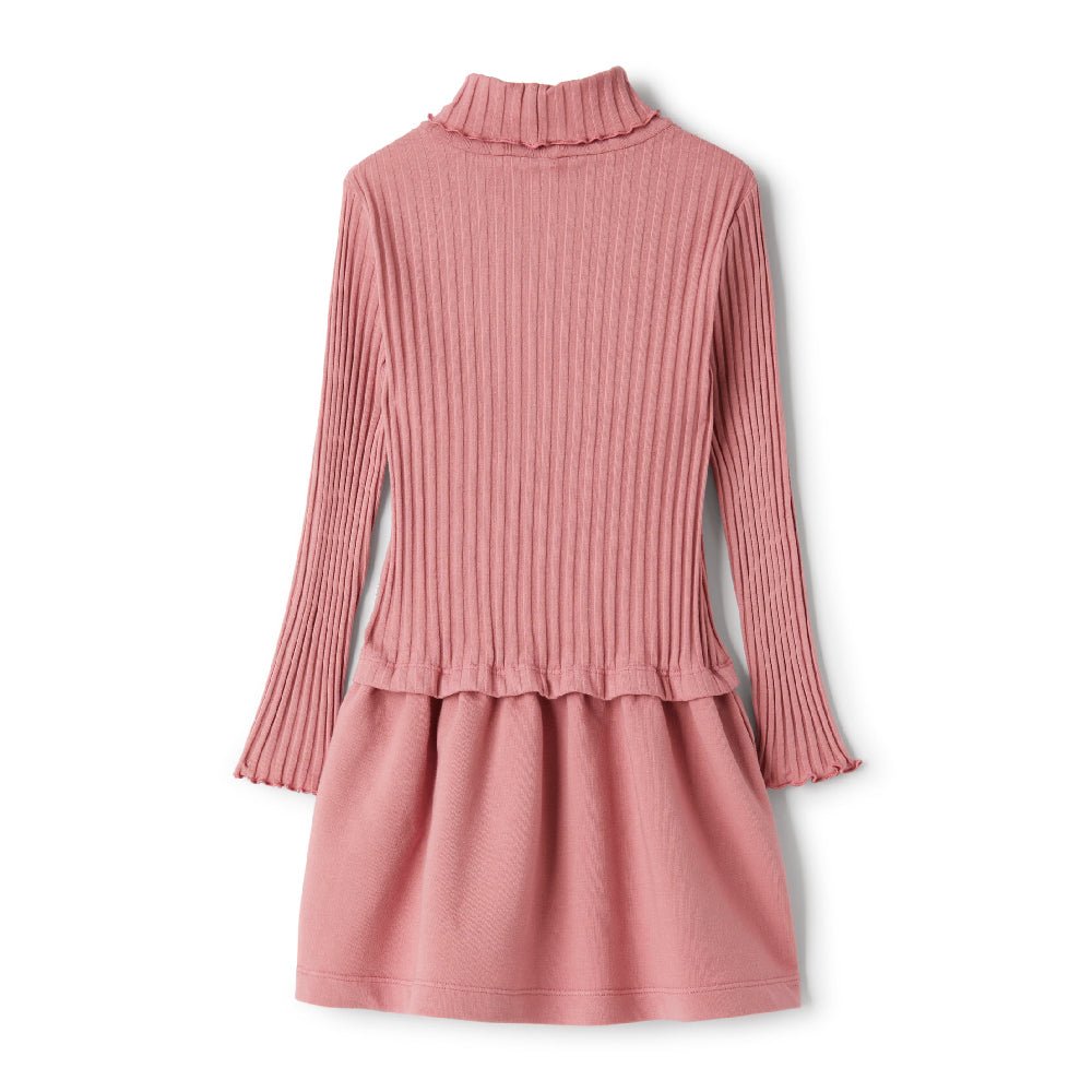 Il GufoRibbed Polo Neck Dress8053785568960SAVANNA