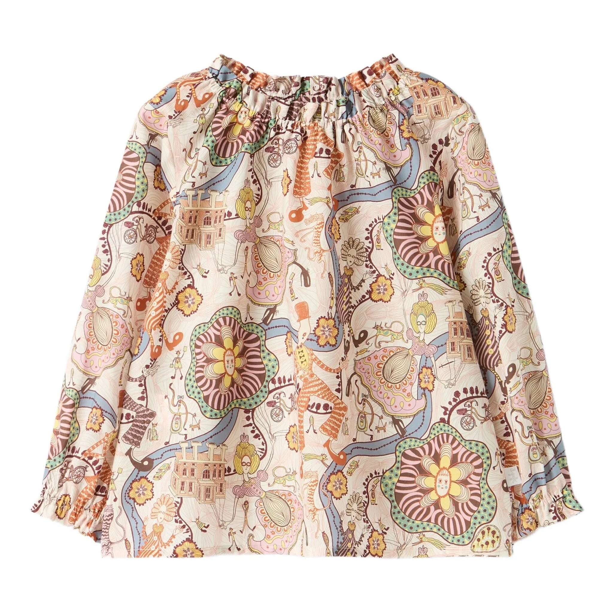 Il GufoRuffled Floral Print Blouse8053785754516SAVANNA