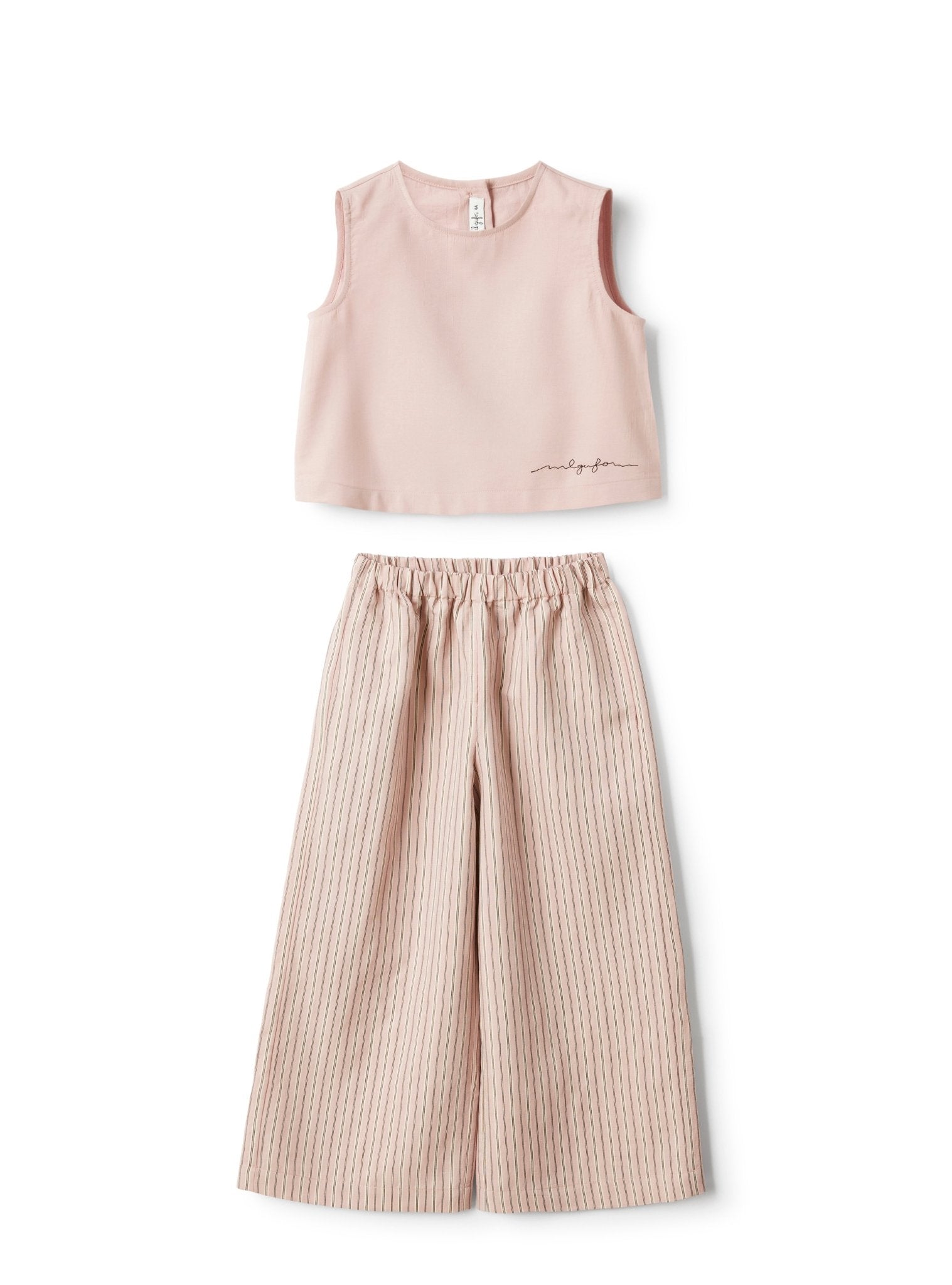 Il GufoTwo Piece Striped OutfitSAVANNA