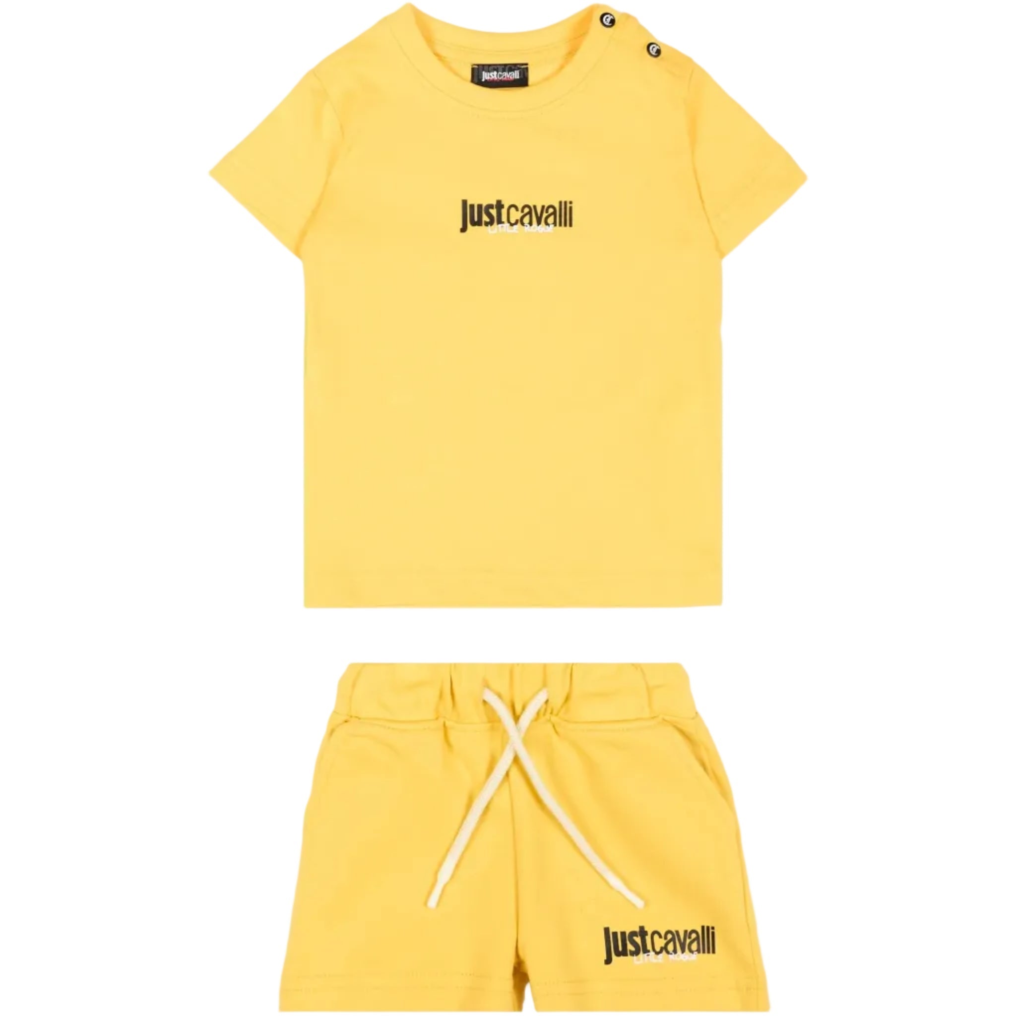 Just CavalliLogo Print Shorts SetSAVANNA