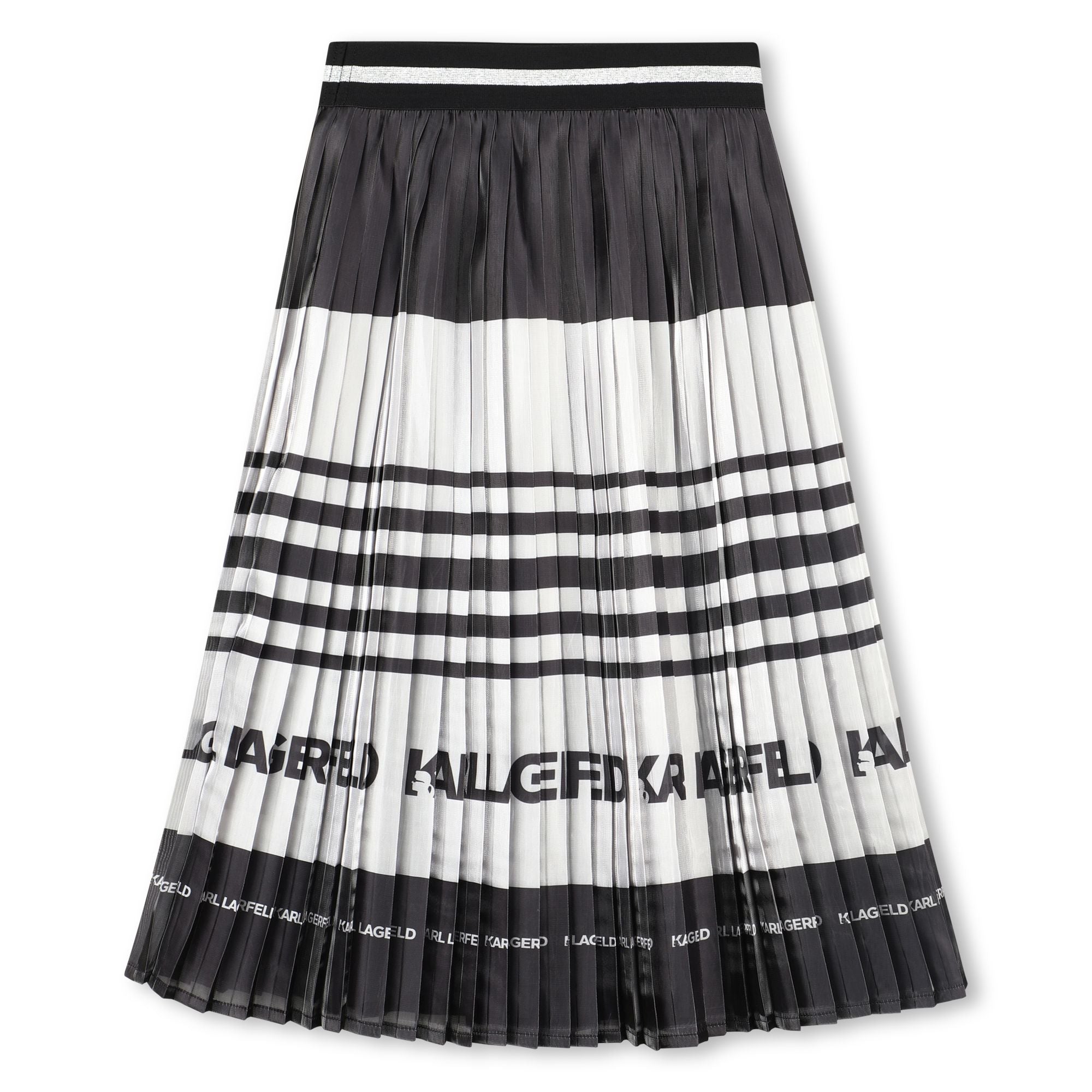 Karl LagerfeldLogo Pleated Skirt3617165749773SAVANNA