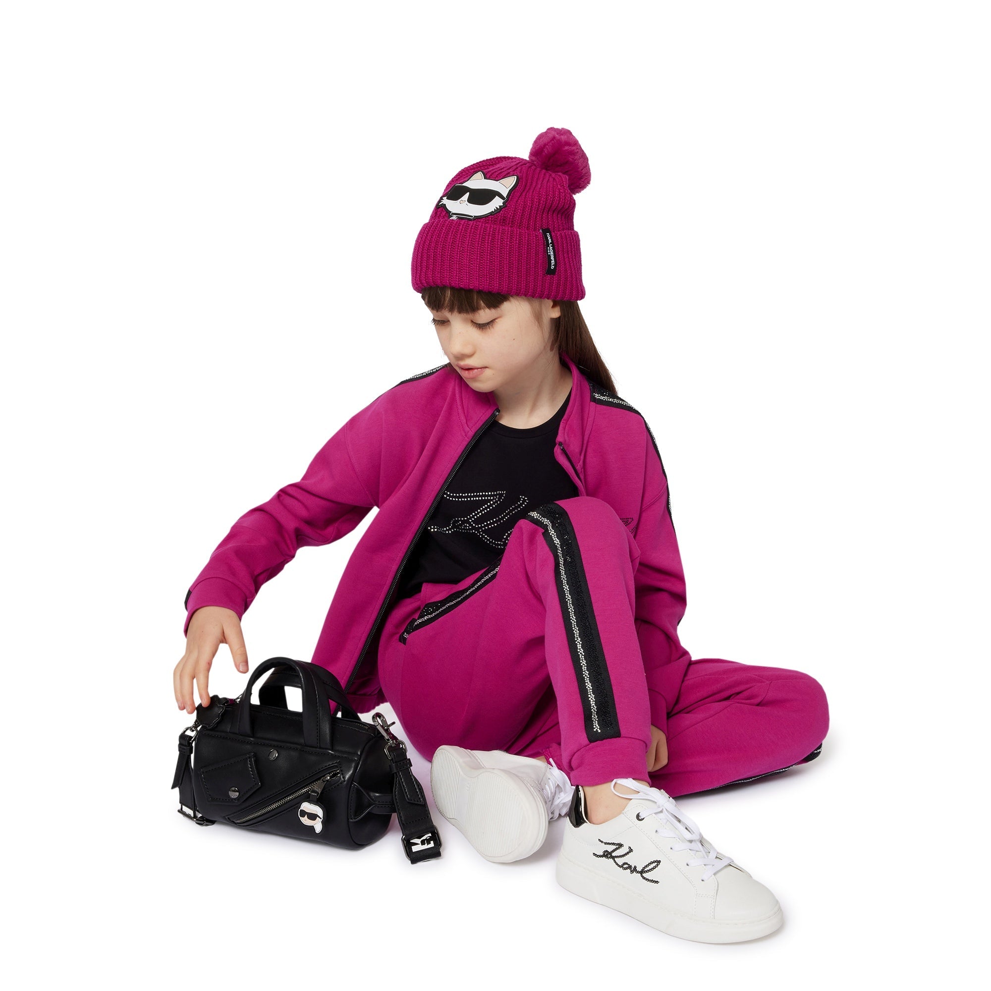 Karl LagerfeldZip Up Track Jacket3617165698408SAVANNA