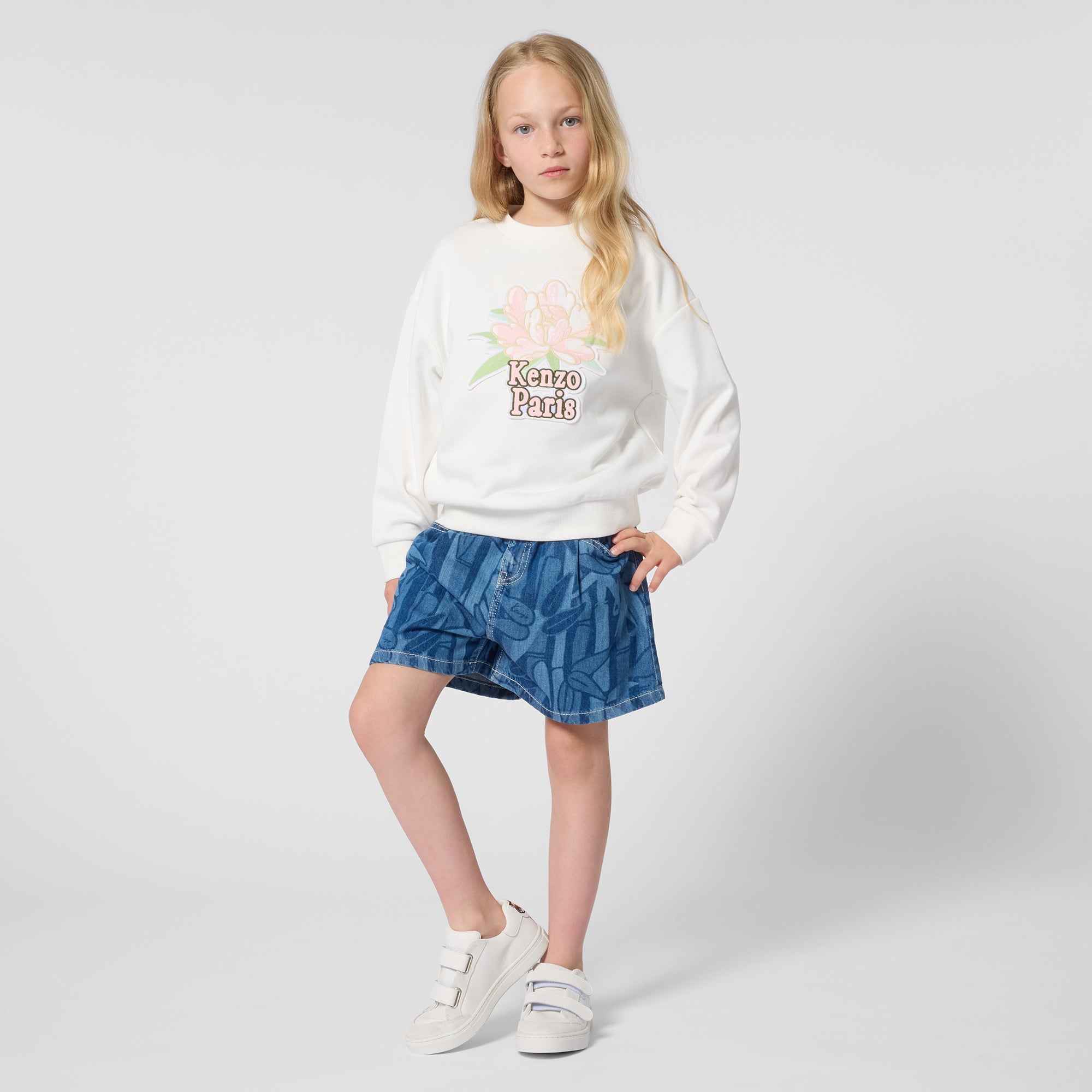 KENZOBamboo Print ShortSAVANNA