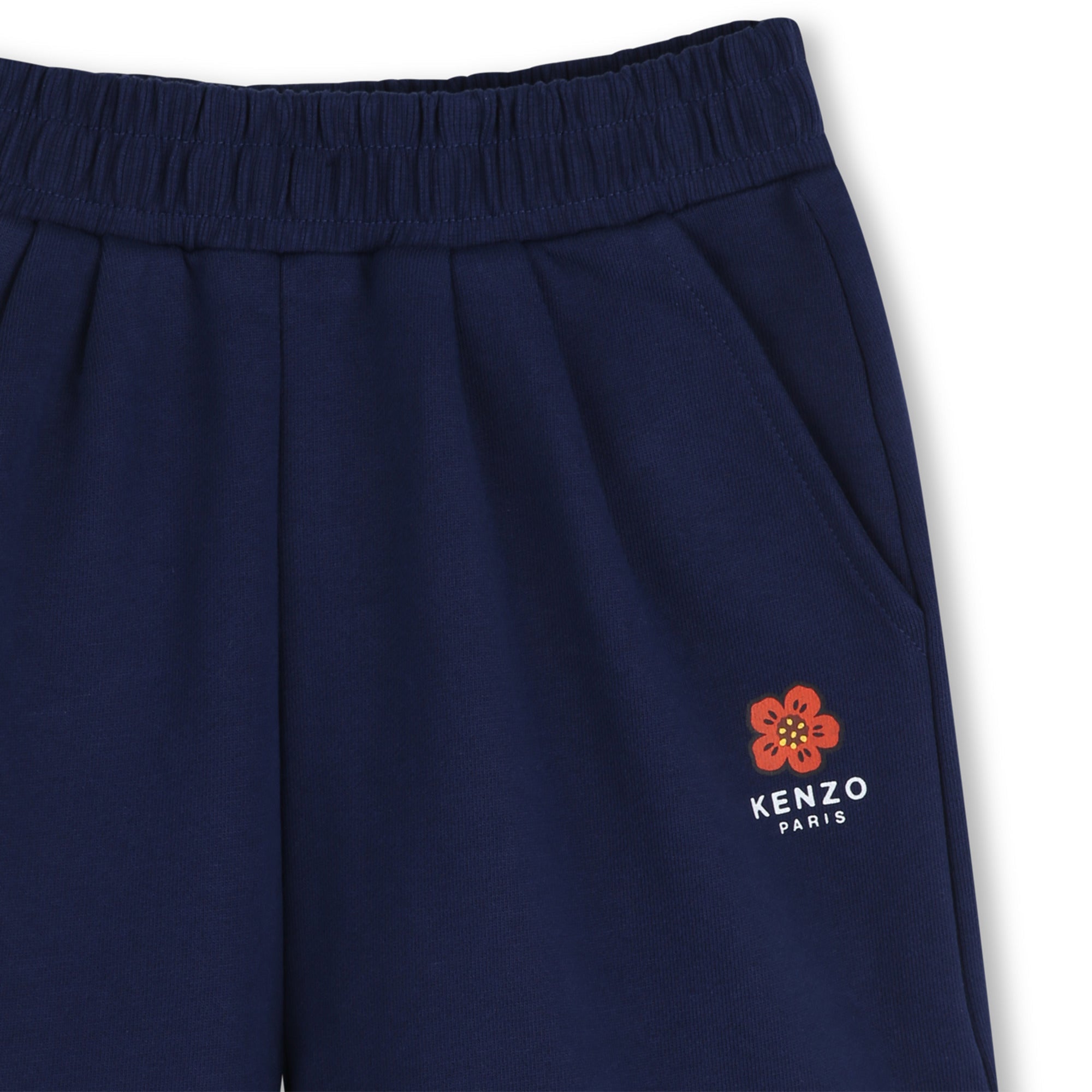 KENZOBoke Flower Appliqué Short3617165967177SAVANNA