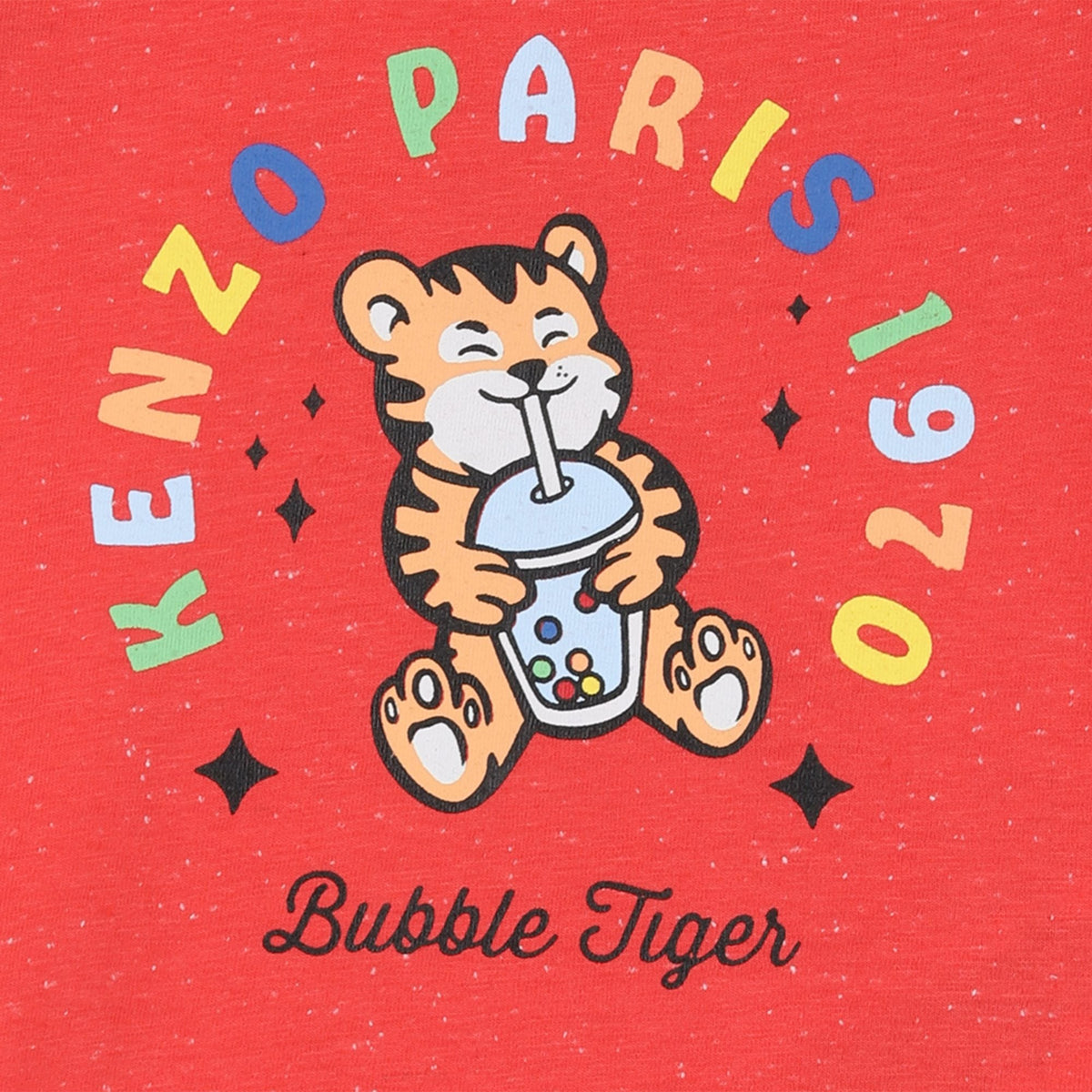 KENZOBubble Tiger T-shirt3617165852800SAVANNA