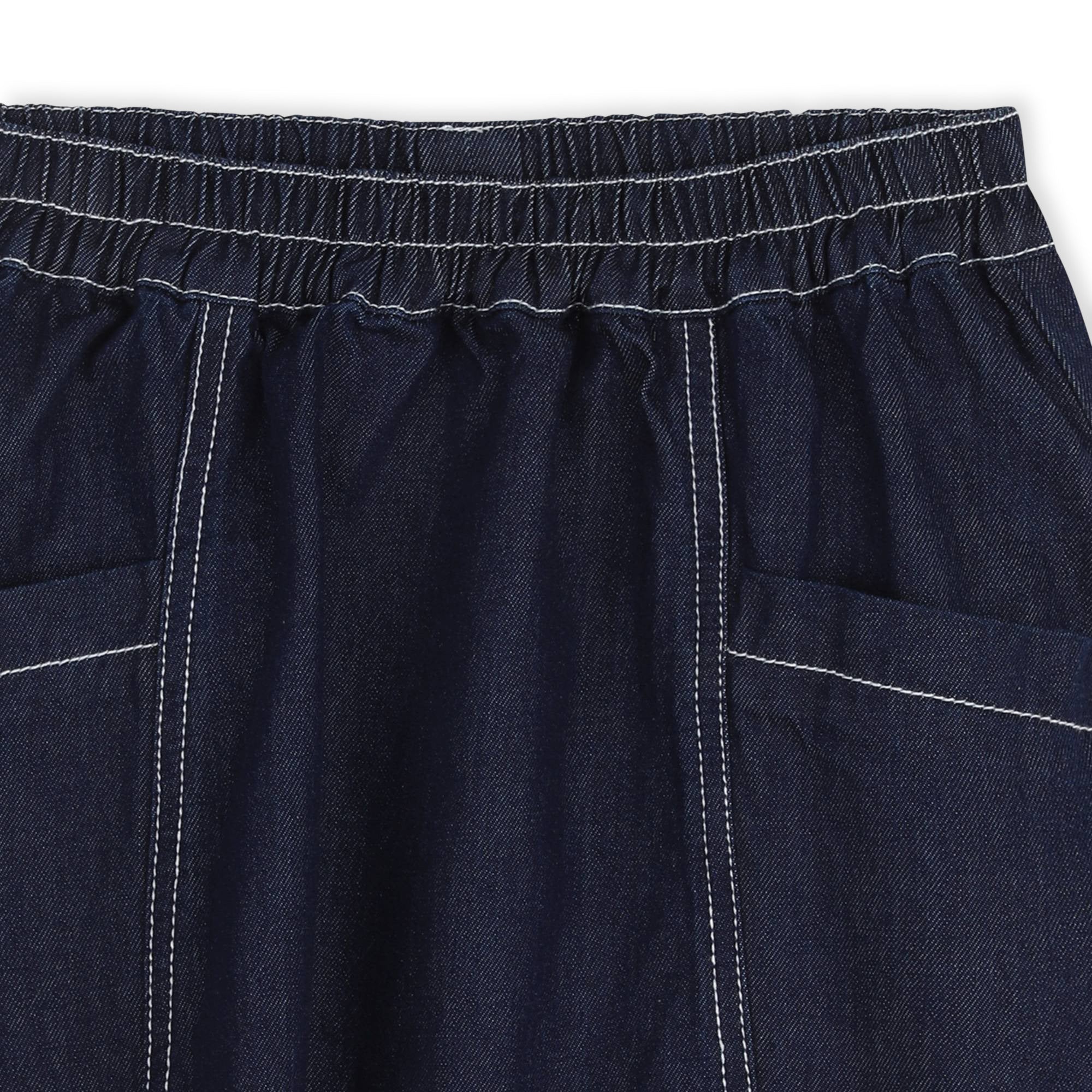 KENZODenim Logo Skirt3617165946783SAVANNA