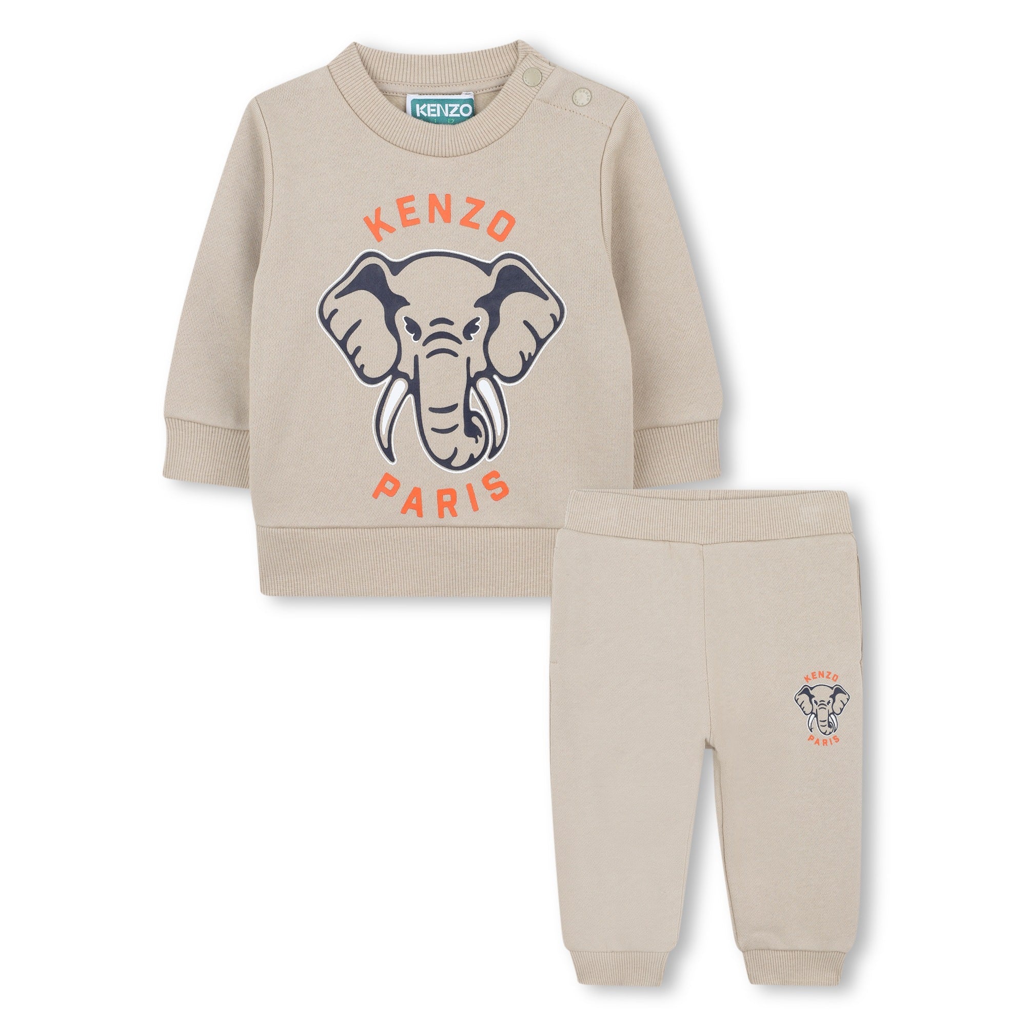 KENZOElephant Logo TracksuitSAVANNA