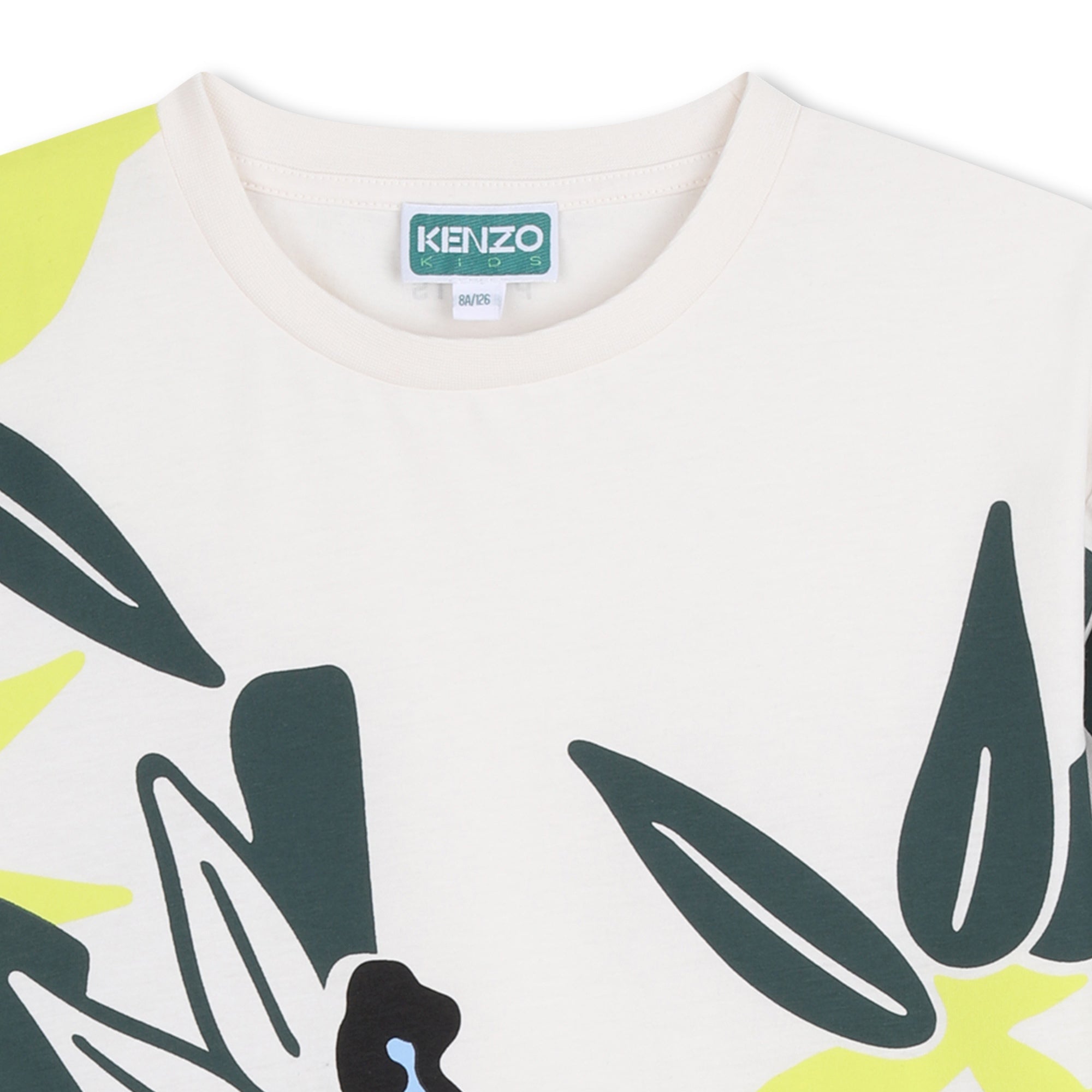 KENZOJungle Print Logo T-ShirtSAVANNA