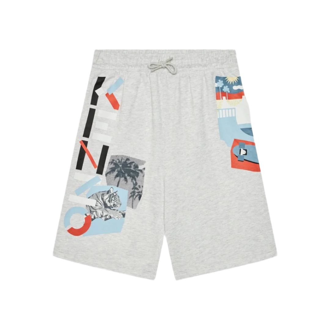 KENZOLogo Bermuda Shorts3143160756800SAVANNA