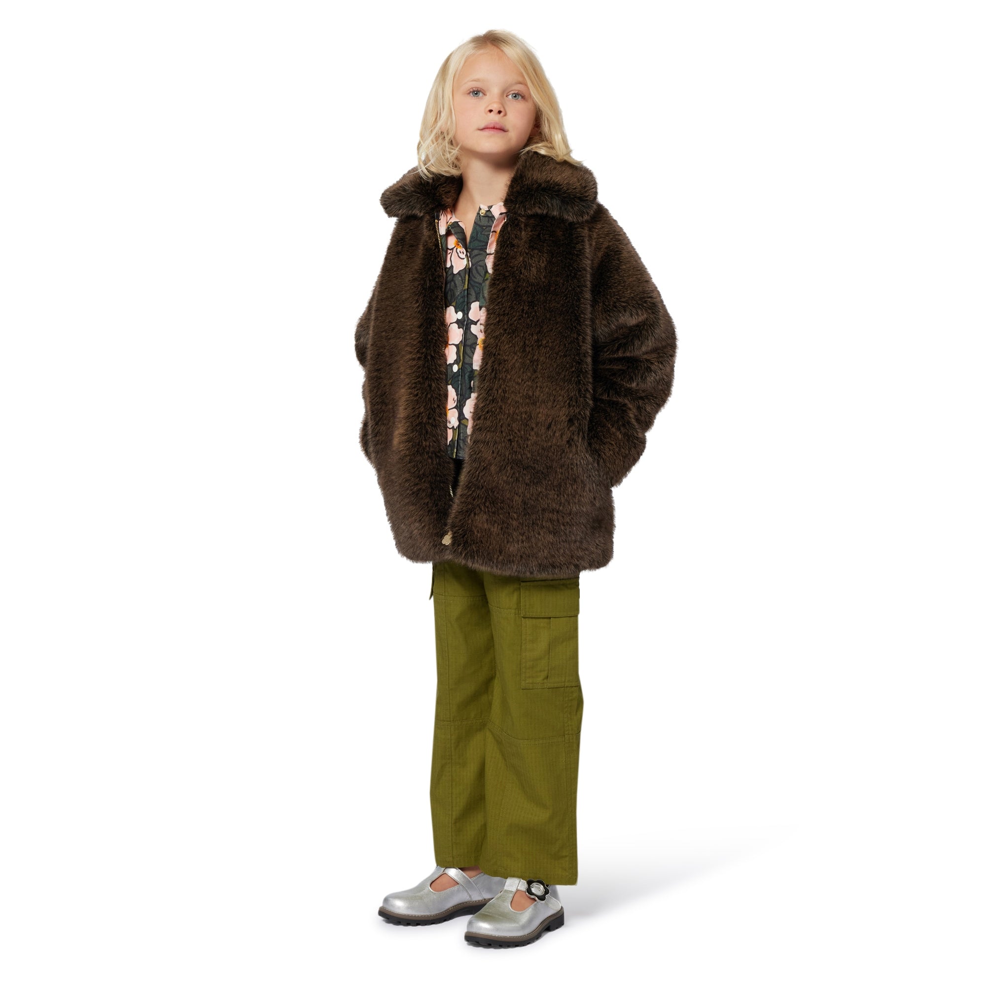 KENZOLogo Cargo Trousers3617165551734SAVANNA