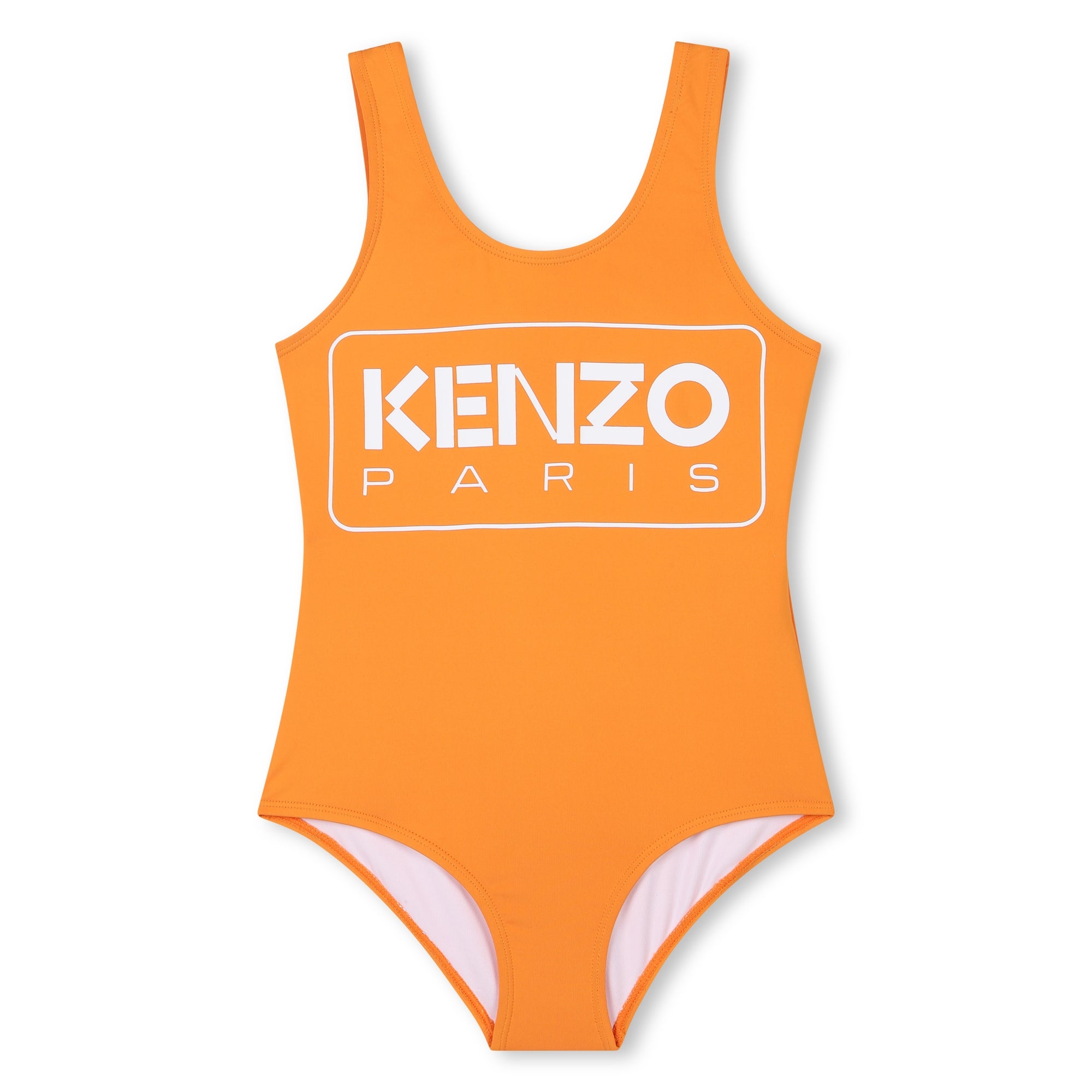 KENZOLogo Contrastring Trim Swimsuit3617165283642SAVANNA