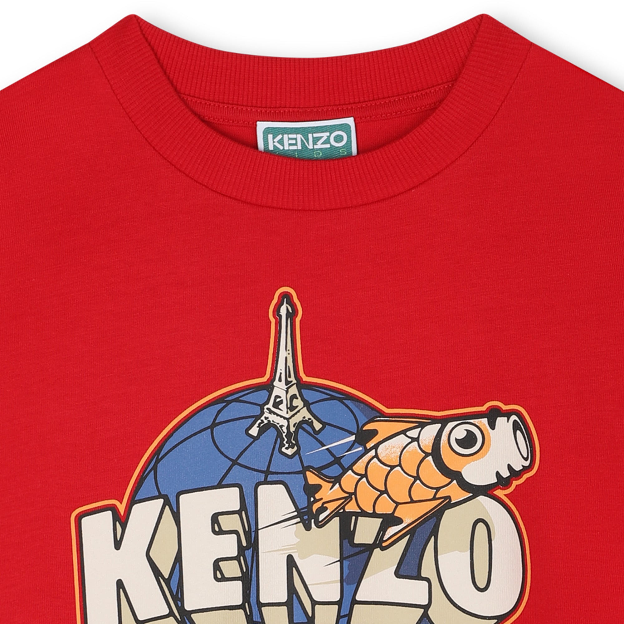 KENZOLogo Print T-Shirt3617165719264SAVANNA