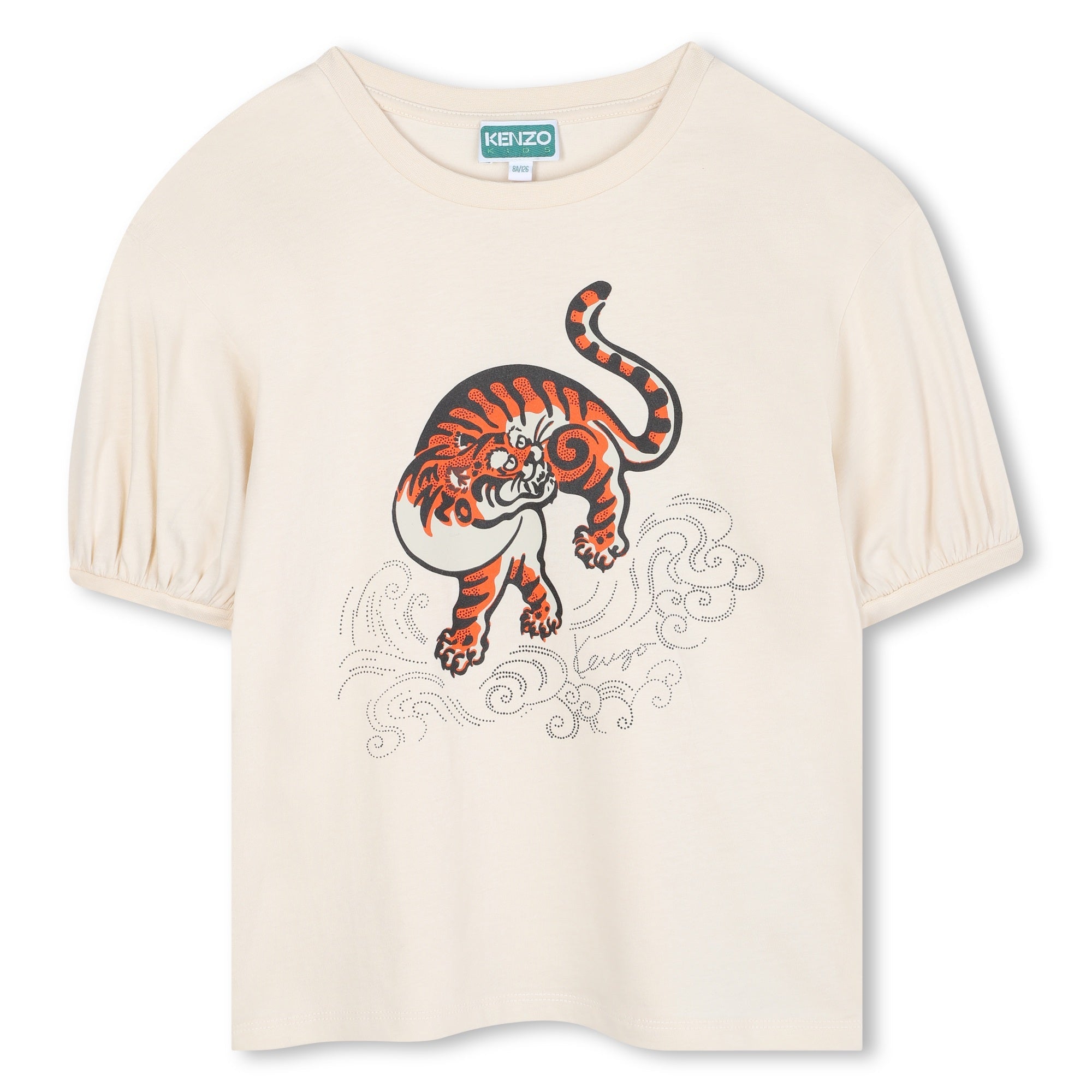 KENZOLogo Tiger T-Shirt3617165521324SAVANNA