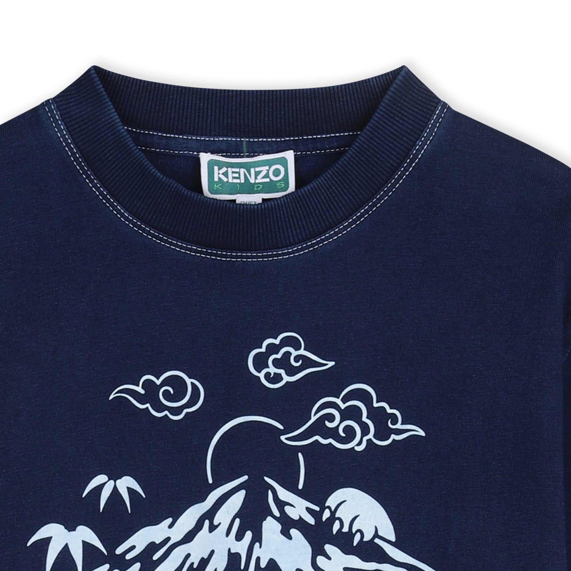 KENZOMountain Logo Motif T-Shirt3617165984204SAVANNA