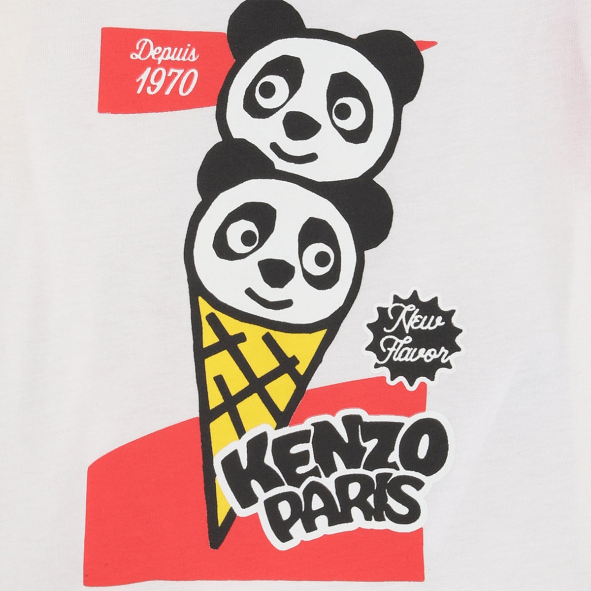 KENZOPanda Print T-Shirt3617166004536SAVANNA