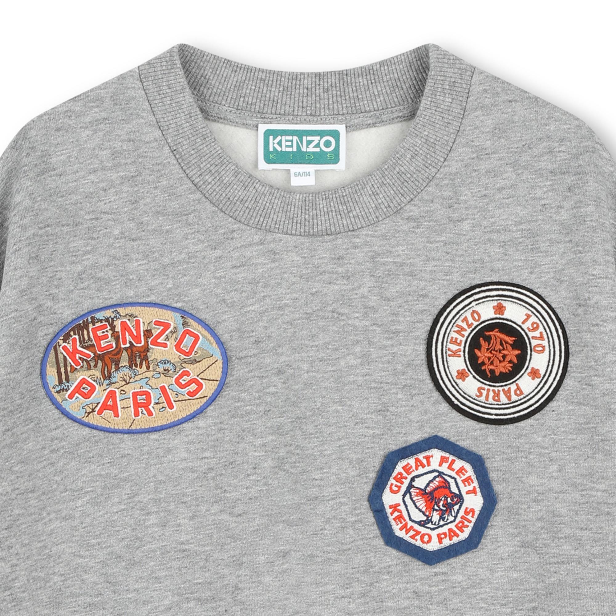 KENZOPrint Logo Sweatshirt3143164209234SAVANNA