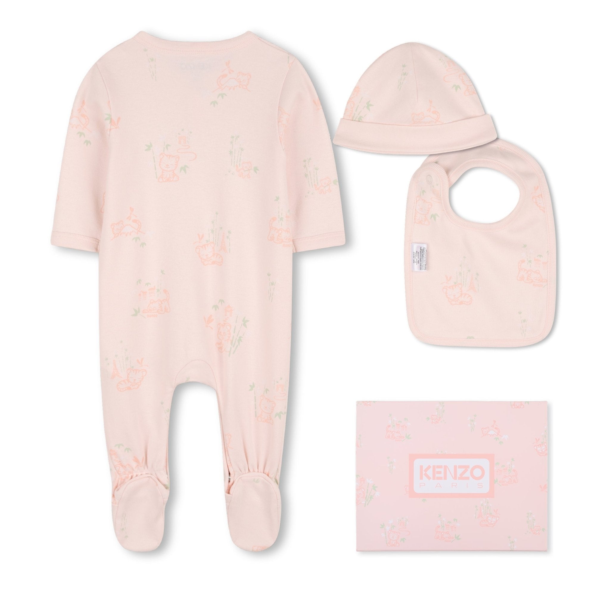 KENZOTiger Babygrow Gift Set3617165796050SAVANNA