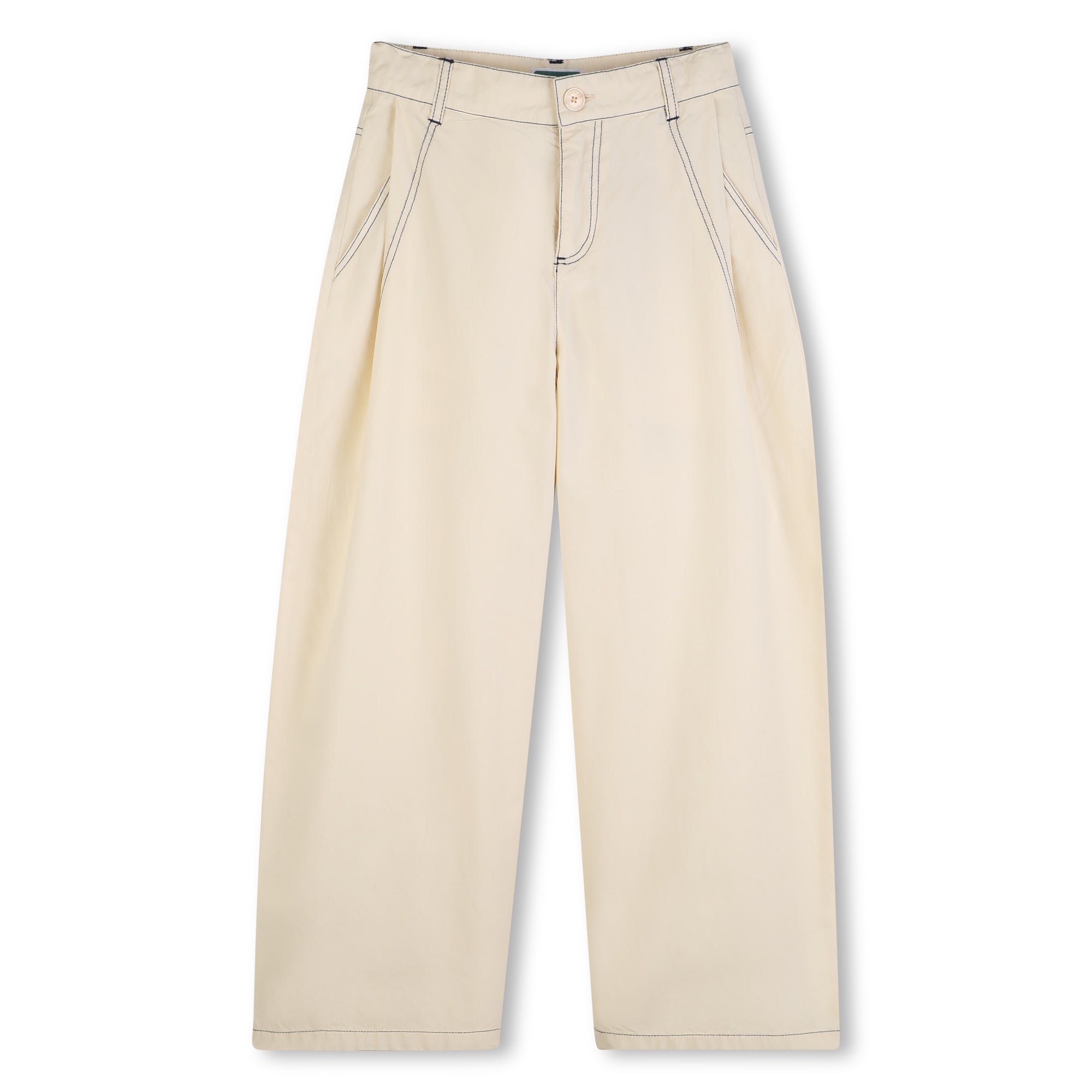 KENZOTopstitching Casual Trousers3617165837371SAVANNA