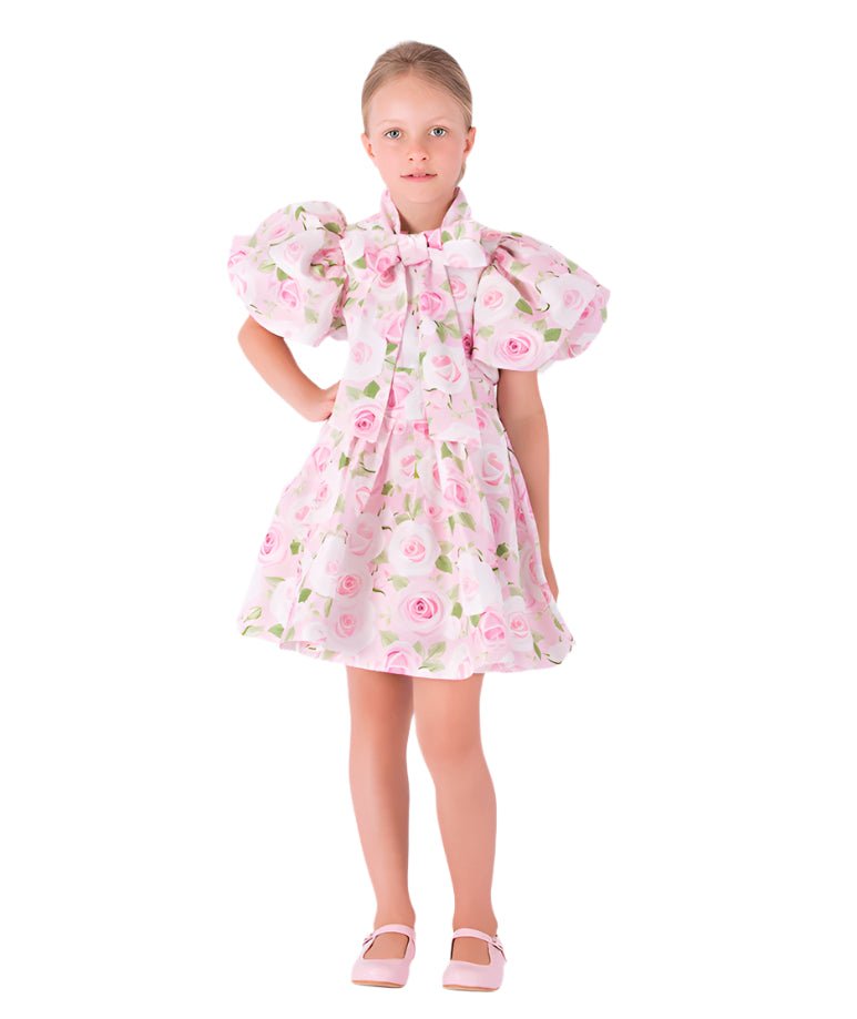 Mama LumaBalloon Sleeve Floral Dress9320000181976SAVANNA