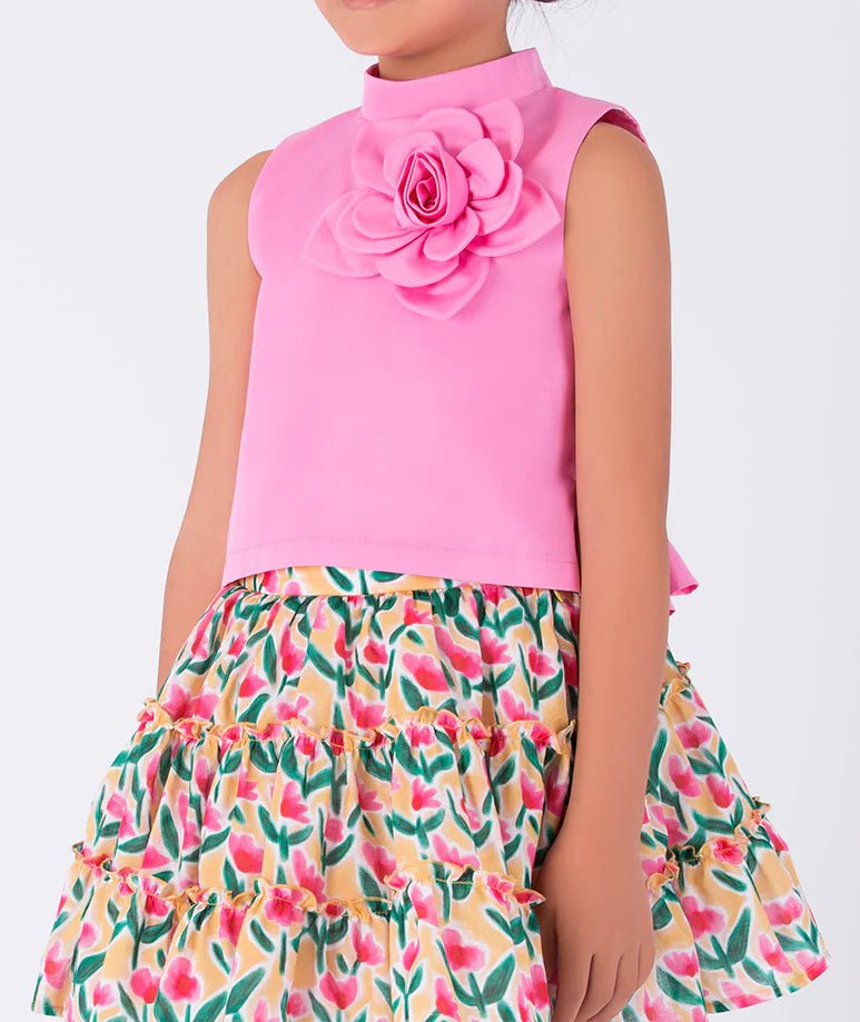 Mama LumaFlowers Print Skirt9320000191586SAVANNA