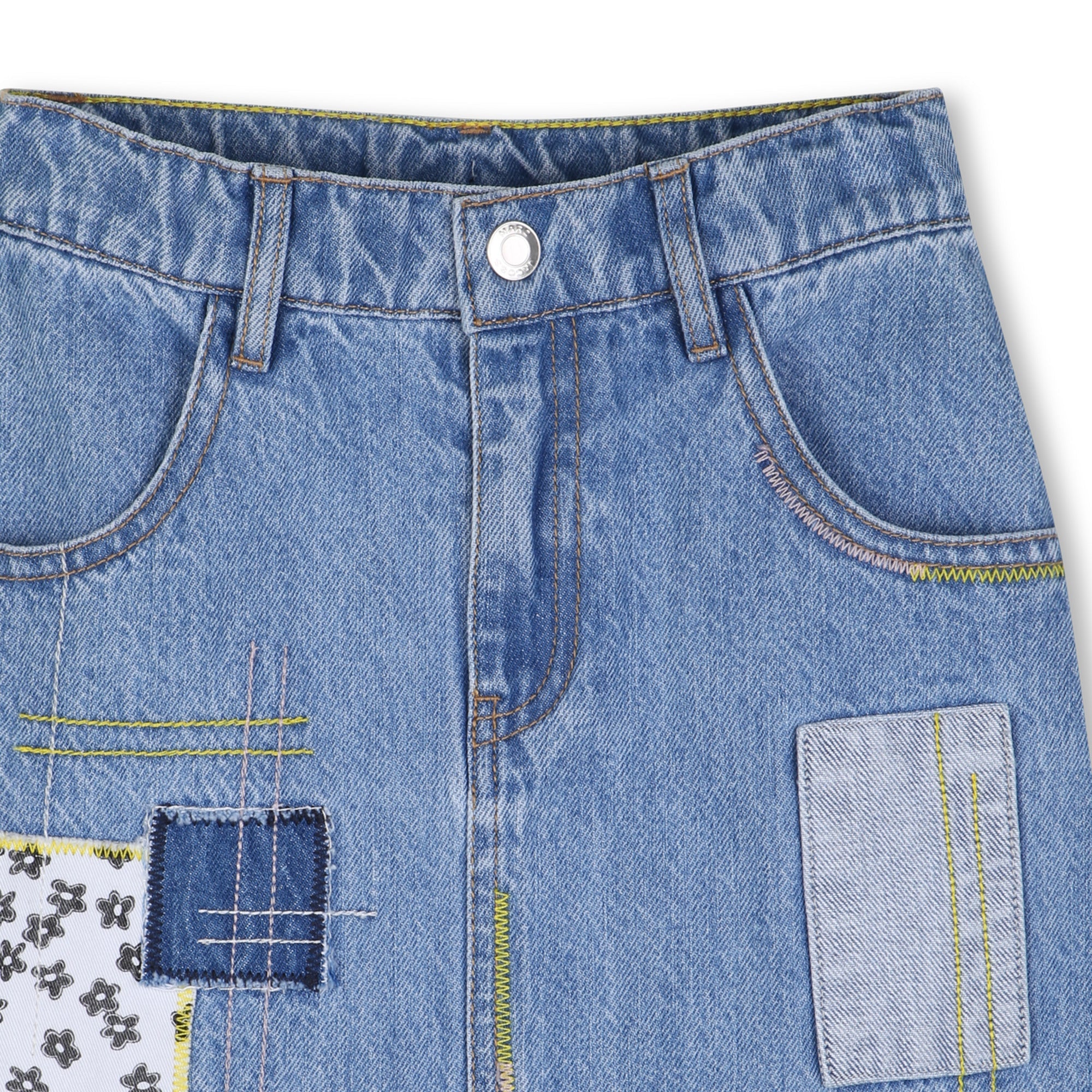 MARC JACOBSDenim Button Closure Skirt3617165802621SAVANNA