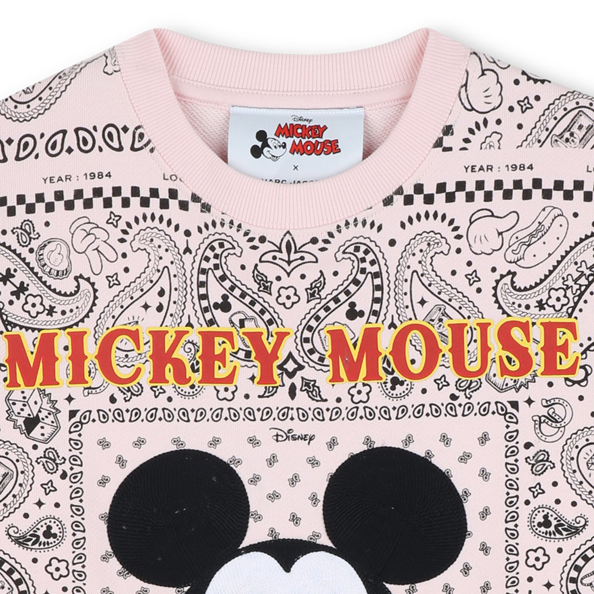 MARC JACOBSMickey Mouse Bandana Sweatahirt3617165640858SAVANNA