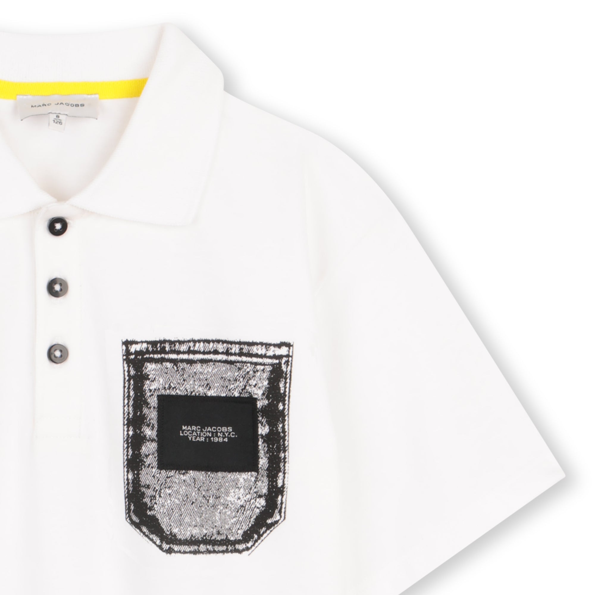 MARC JACOBSPocket Print Jersey Polo Shirt3617165833465SAVANNA
